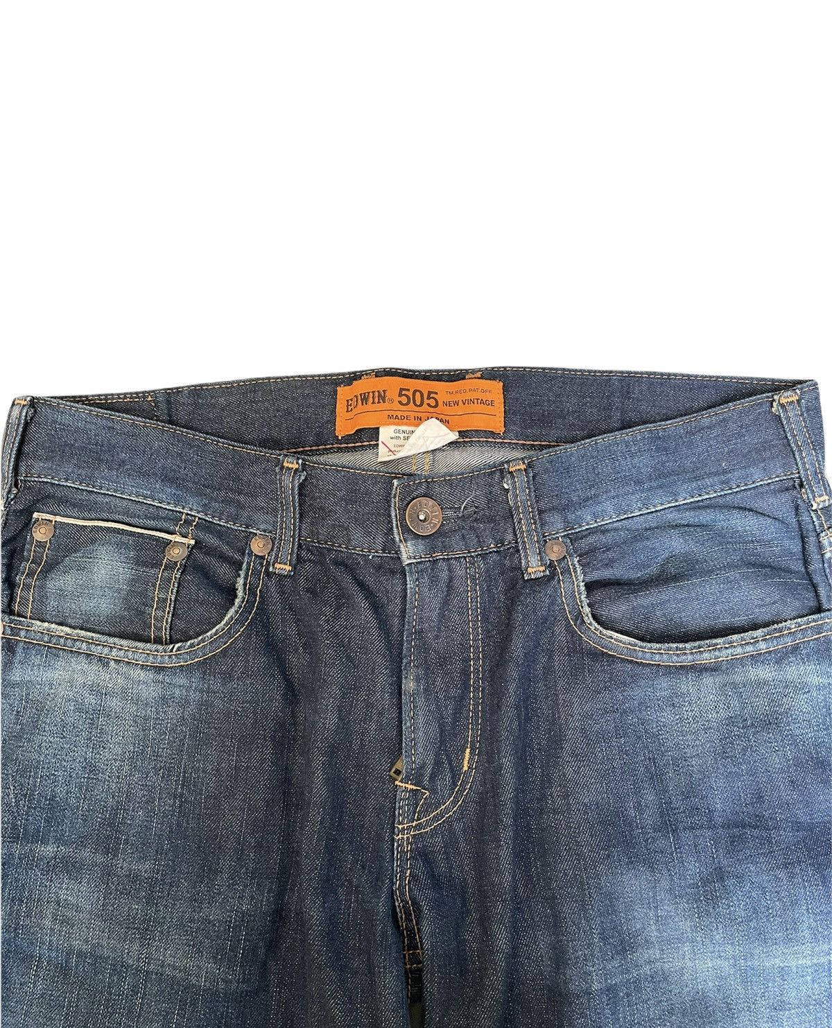 Edwin Edwin 505B Vintage Selvedge Redline Denim Size US 35 - 4 Thumbnail