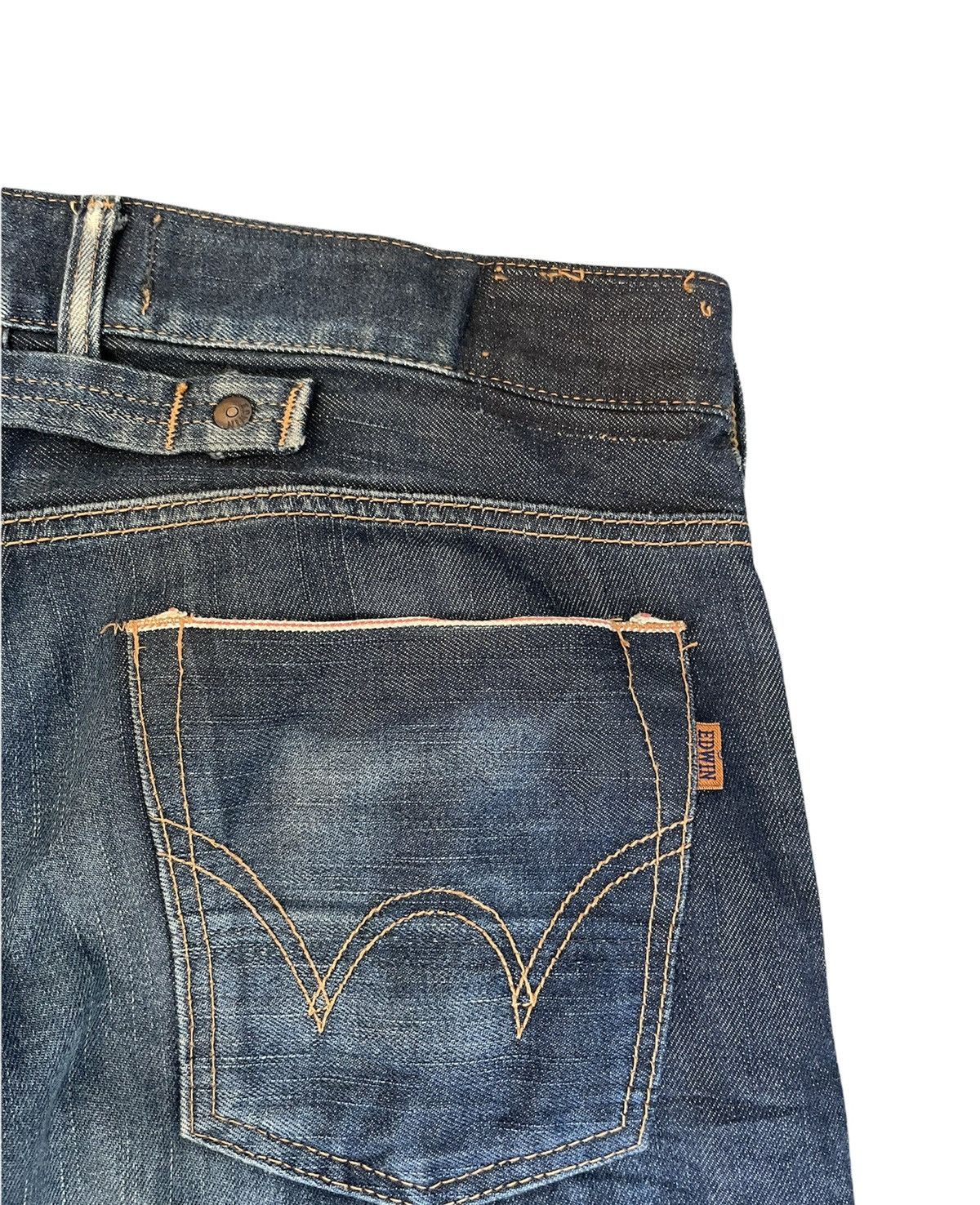 Edwin Edwin 505B Vintage Selvedge Redline Denim Size US 35 - 11 Thumbnail
