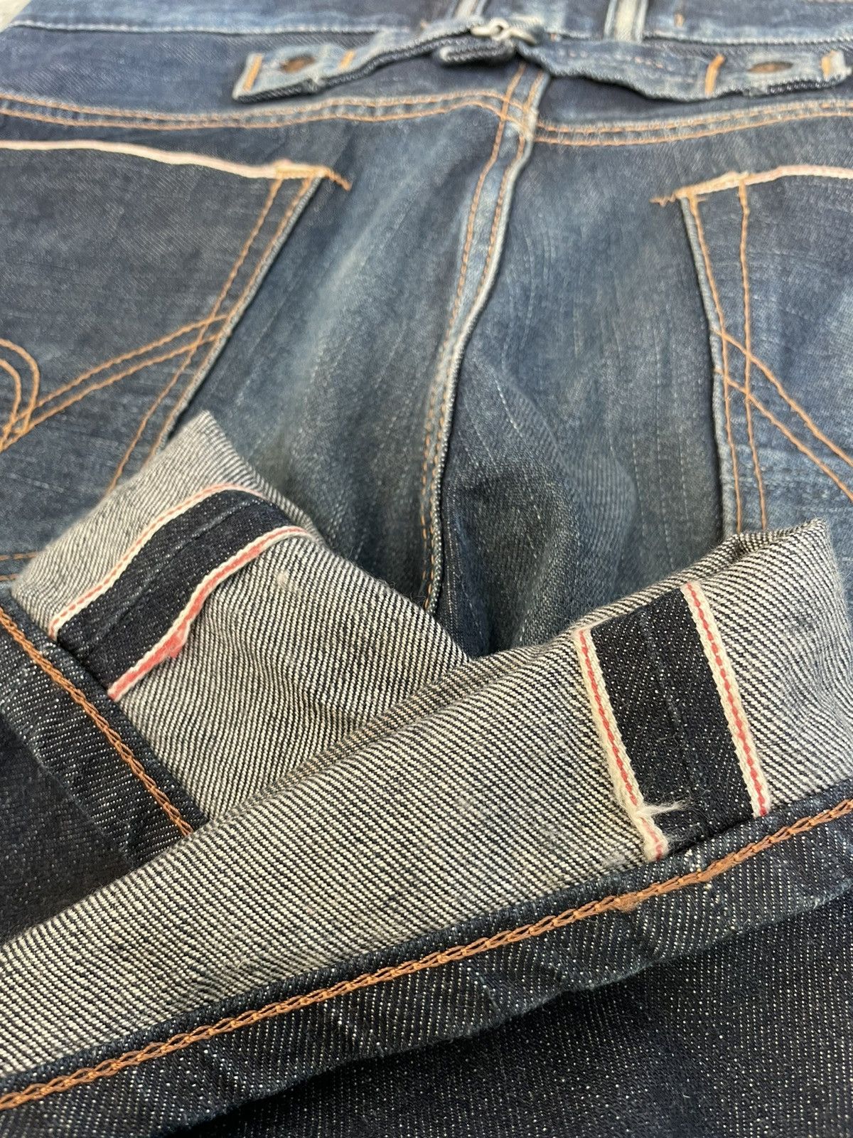 Edwin Edwin 505B Vintage Selvedge Redline Denim Size US 35 - 19 Thumbnail