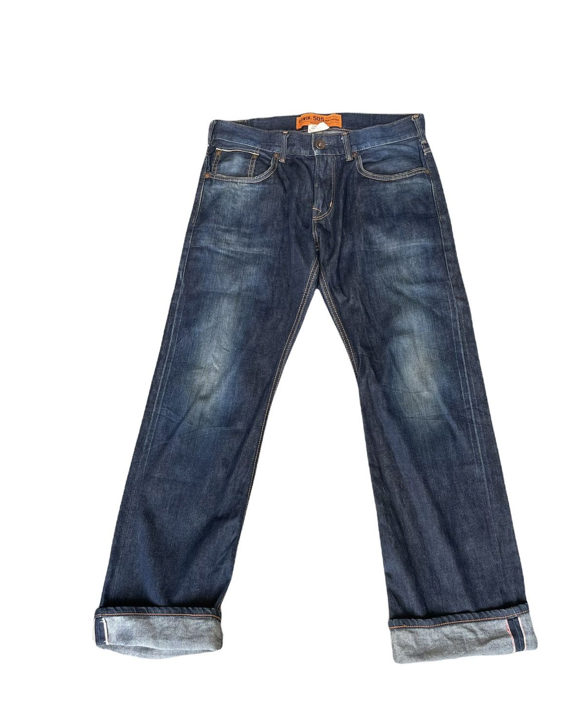 Edwin Edwin 505B Vintage Selvedge Redline Denim Size US 35 - 1 Thumbnail