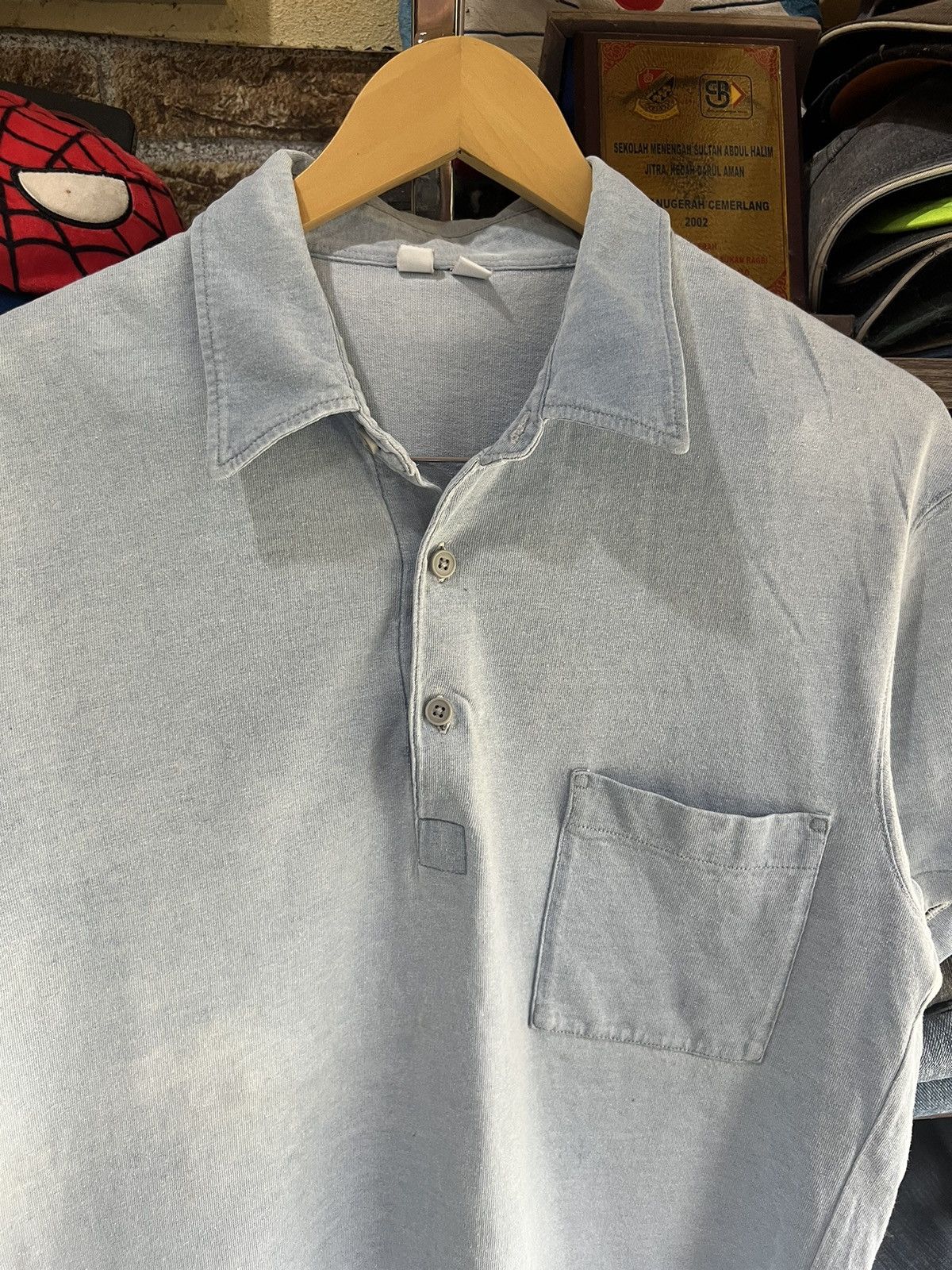 Lemaire × Uniqlo 🔥Vintage Uniqlo Lemaire Polo Pocket Size US M / EU 48-50 / 2 - 5 Thumbnail
