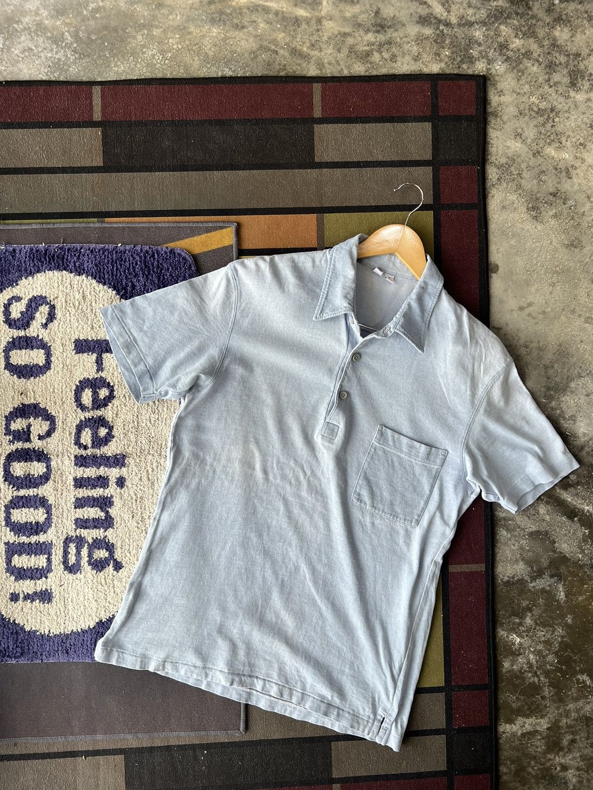 Lemaire × Uniqlo 🔥Vintage Uniqlo Lemaire Polo Pocket Size US M / EU 48-50 / 2 - 1 Thumbnail