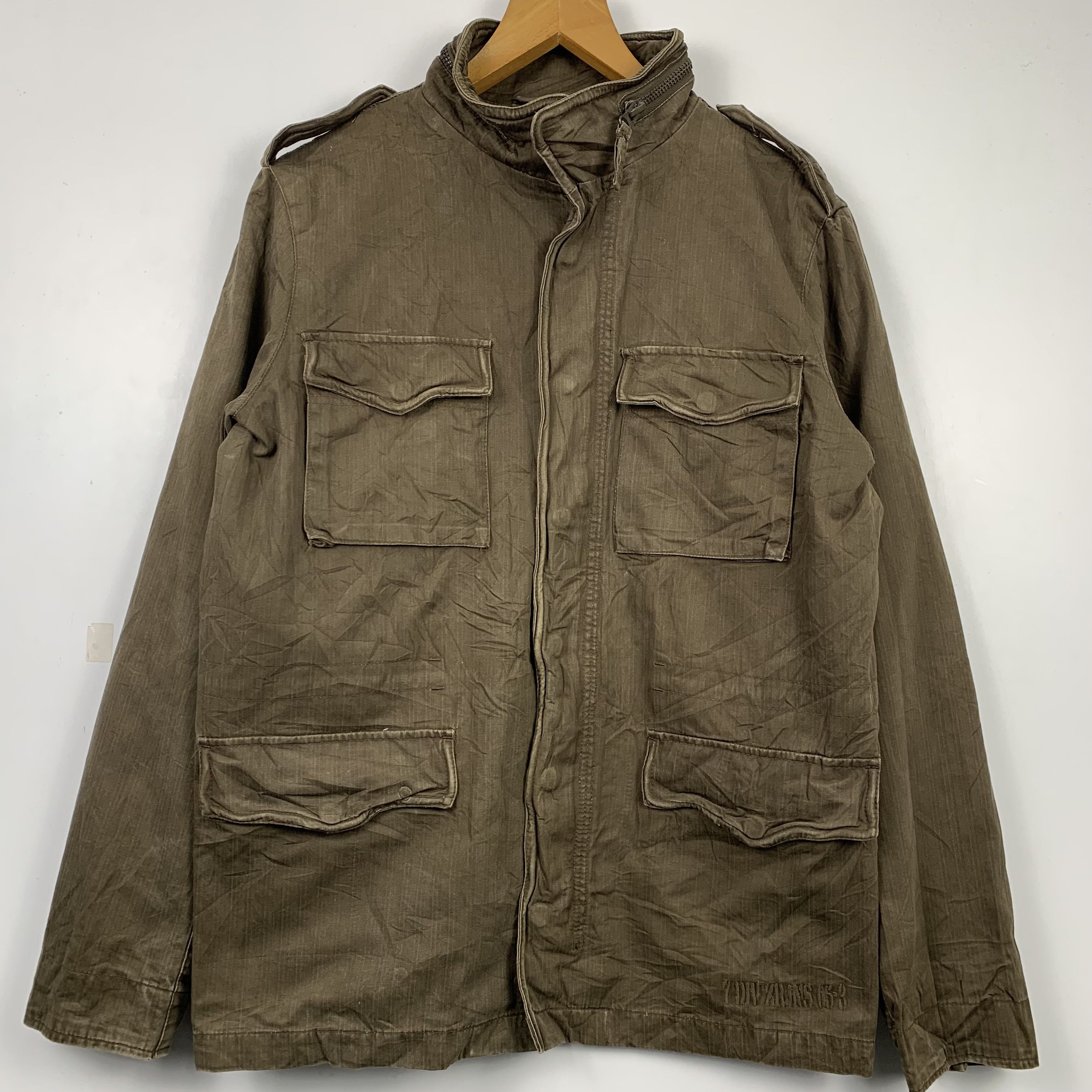 Zara Vintage Zara Rugged Multi Pocket Jackets J0286 Size US M / EU 48-50 / 2 - 1 Thumbnail