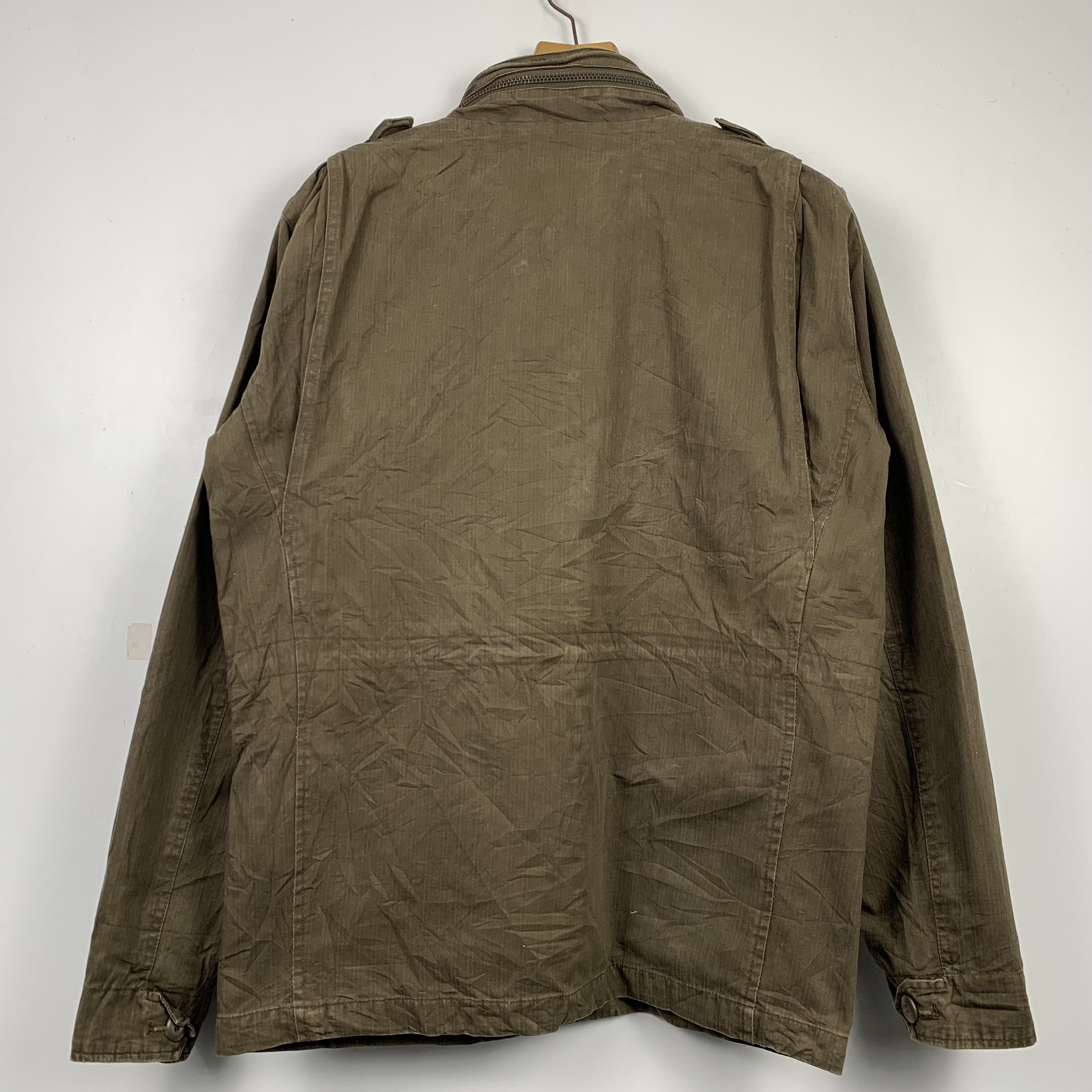 Zara Vintage Zara Rugged Multi Pocket Jackets J0286 Size US M / EU 48-50 / 2 - 17 Thumbnail