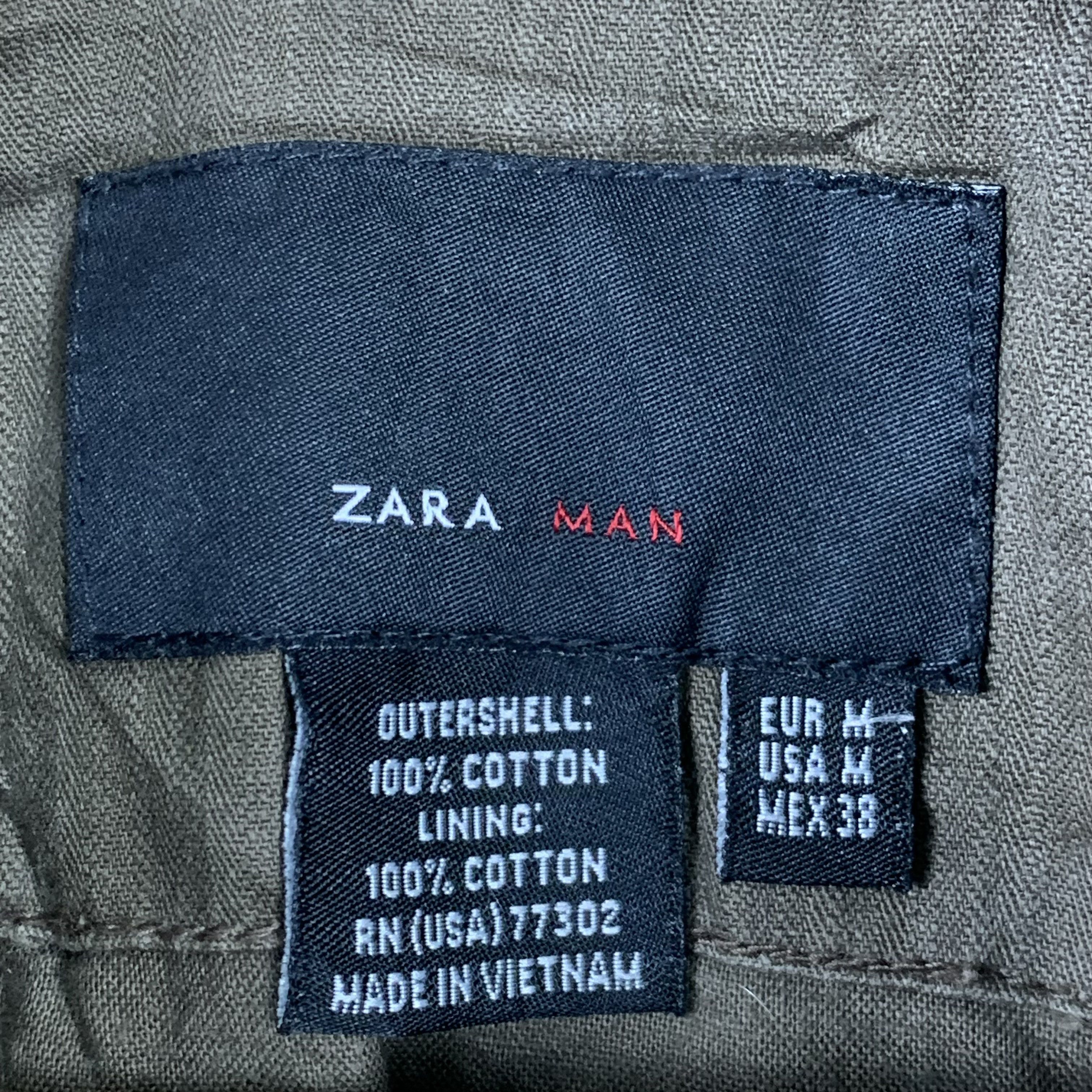 Zara Vintage Zara Rugged Multi Pocket Jackets J0286 Size US M / EU 48-50 / 2 - 8 Thumbnail