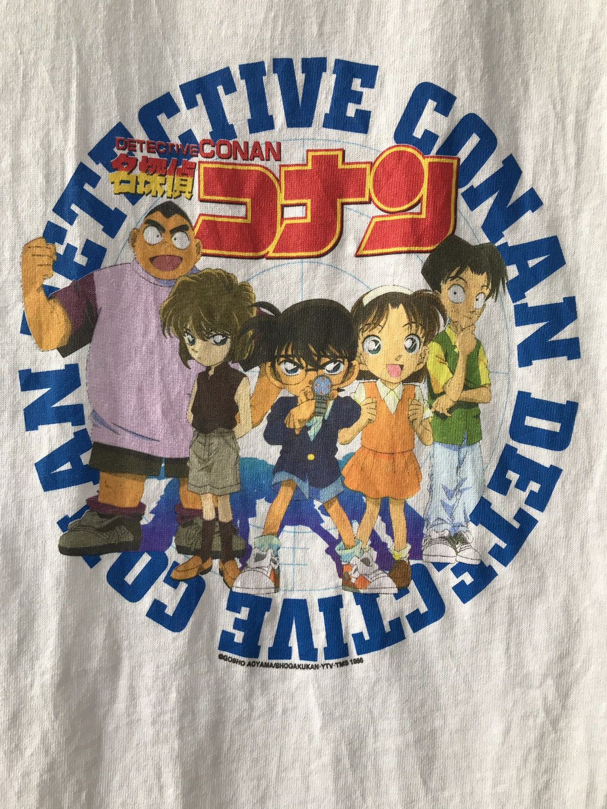 Anime × Vintage Vintage 90’s DETECTIVE CONAN WITH FRIENDS COPYRIGHT 1996 Size US S / EU 44-46 / 1 - 2 Thumbnail