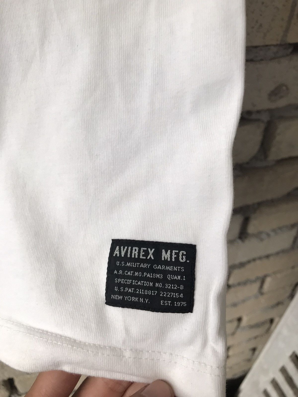 Avirex Avirex Uss Airbone Air Force Patchers Military Style Tee Size US S / EU 44-46 / 1 - 5 Thumbnail