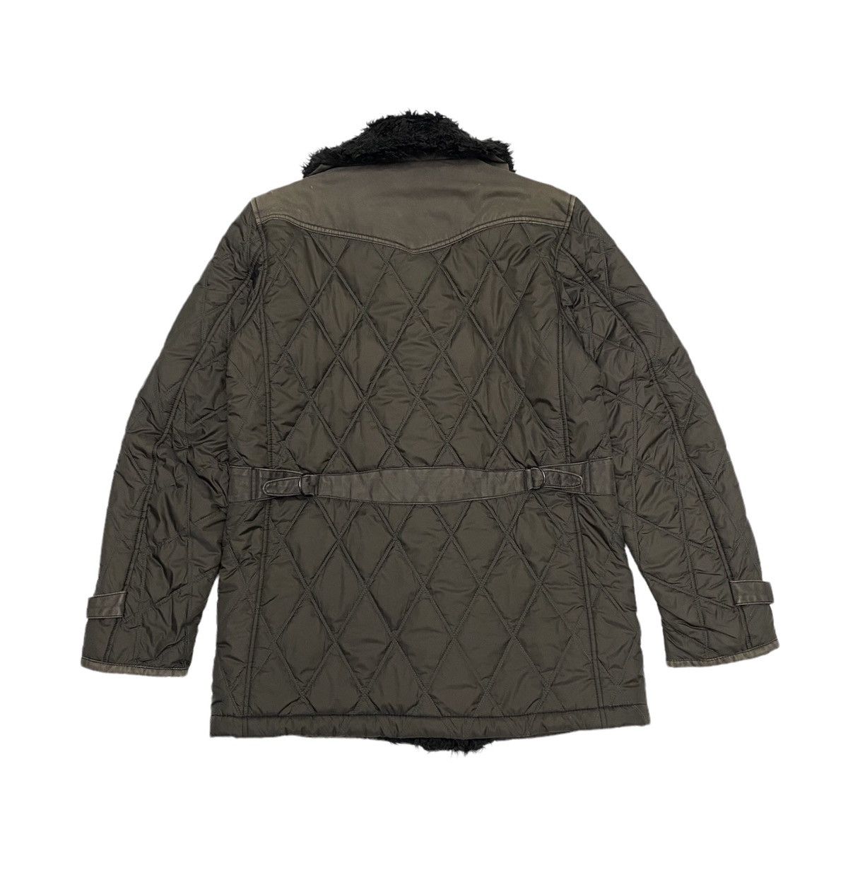 Levi's × Levi's Vintage Clothing LEVIS STRAUSS CO QUILTED PUFFER SHERPA COLLAR COAT Size US M / EU 48-50 / 2 - 9 Thumbnail