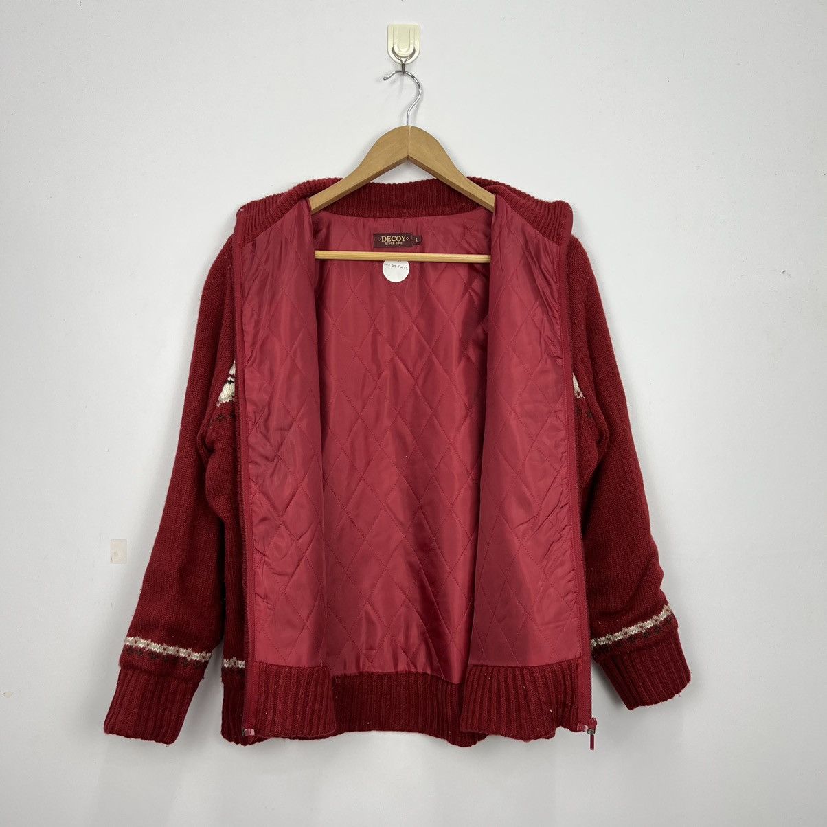 Japanese Brand Vintage 90s Sweatshirt Cardigan Navajo Aztec J0031 Size US M / EU 48-50 / 2 - 4 Thumbnail