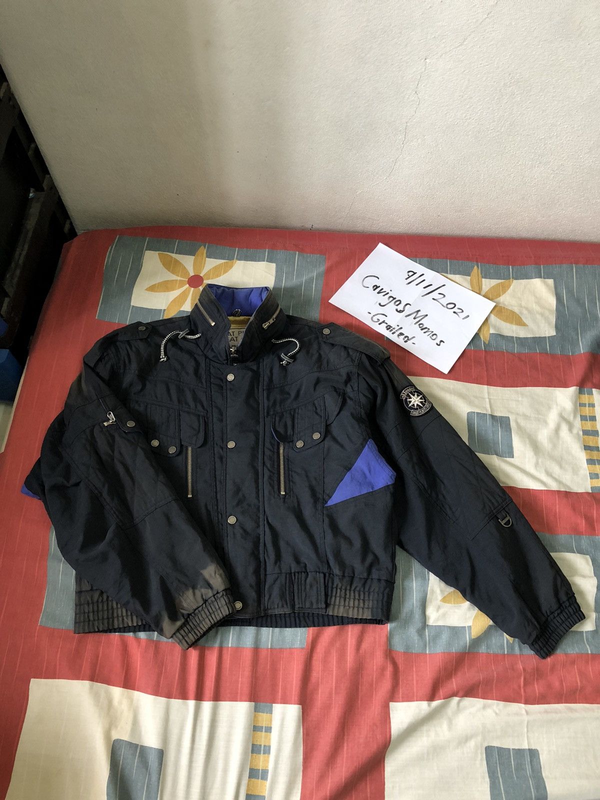 Ellesse 🔥VINTAGE ELLESSE SKI RACING BOMBER JACKET Size US M / EU 48-50 / 2 - 9 Thumbnail