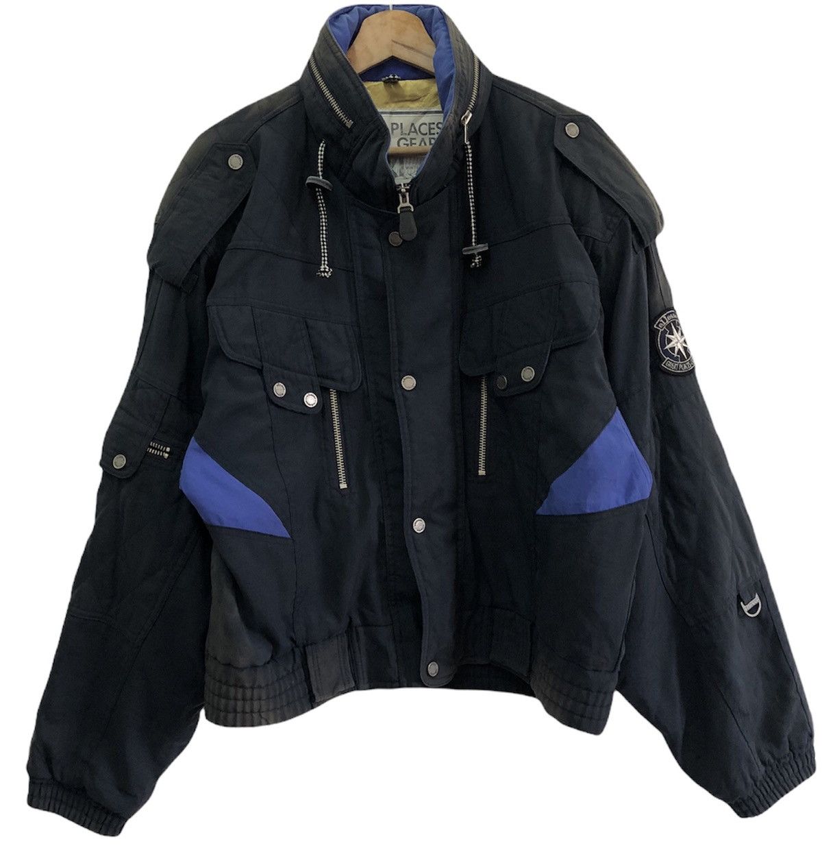 🔥VINTAGE ELLESSE SKI RACING BOMBER JACKET