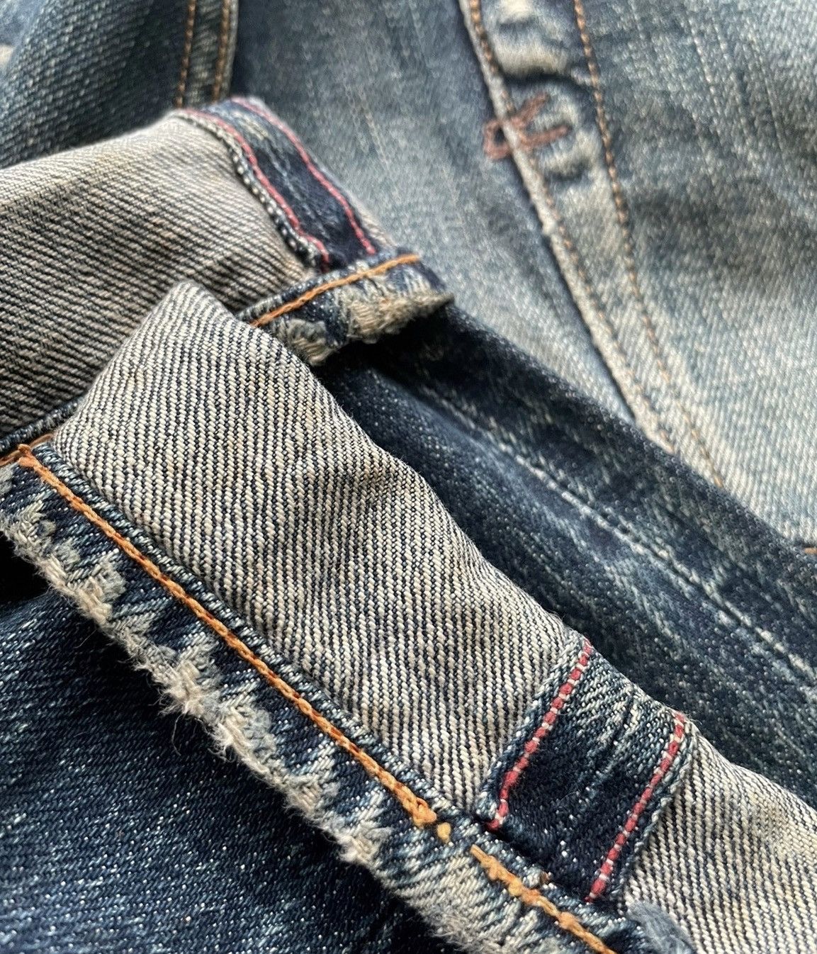 45rpm × Japanese Brand × Vintage Vintage 45rpm Studio Redline Rework Denim Size US 28 / EU 44 - 13 Thumbnail