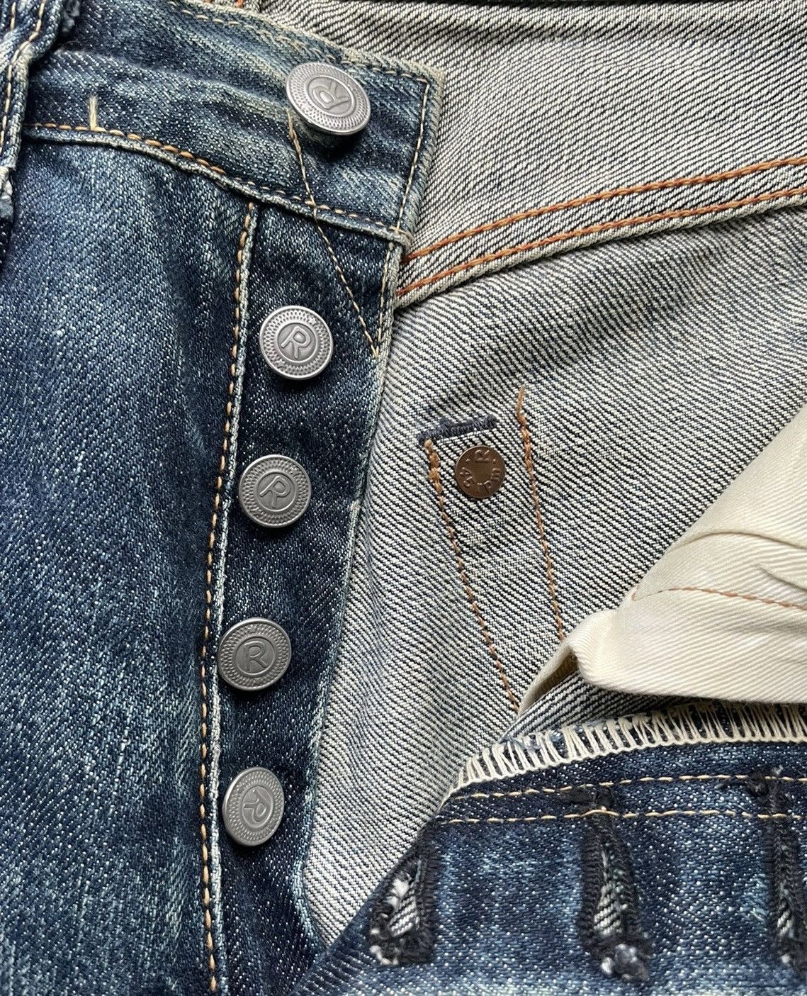 45rpm × Japanese Brand × Vintage Vintage 45rpm Studio Redline Rework Denim Size US 28 / EU 44 - 21 Thumbnail