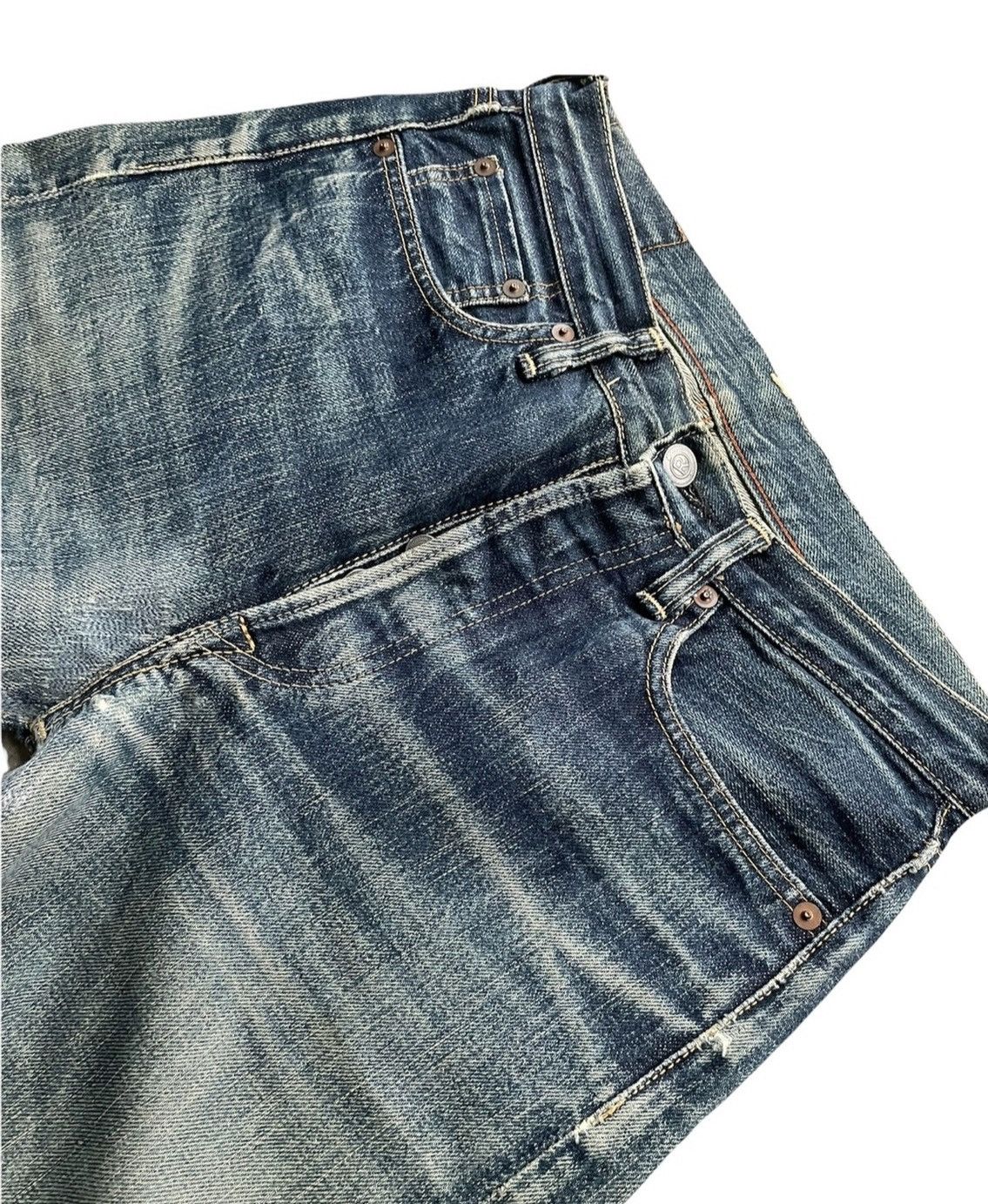 45rpm × Japanese Brand × Vintage Vintage 45rpm Studio Redline Rework Denim Size US 28 / EU 44 - 7 Thumbnail