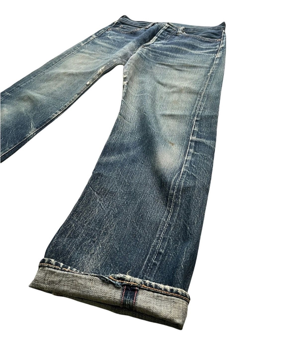 45rpm × Japanese Brand × Vintage Vintage 45rpm Studio Redline Rework Denim Size US 28 / EU 44 - 3 Thumbnail