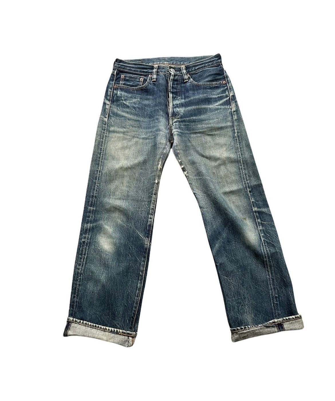 45rpm × Japanese Brand × Vintage Vintage 45rpm Studio Redline Rework Denim Size US 28 / EU 44 - 2 Thumbnail