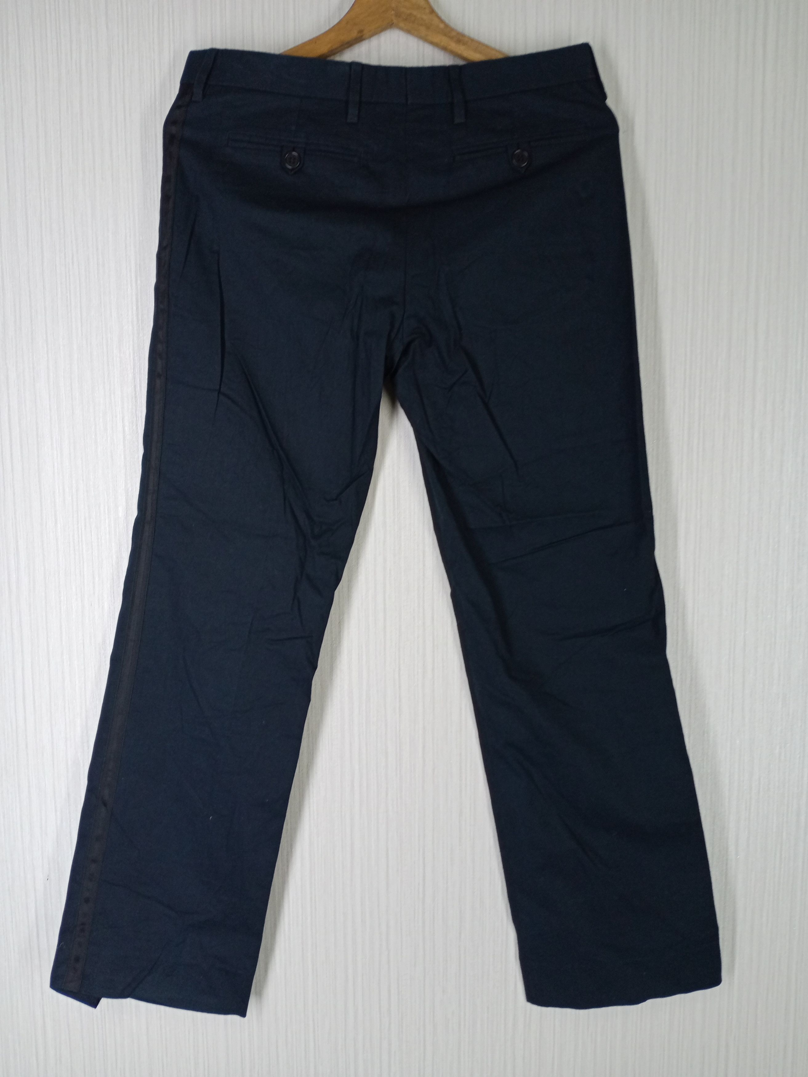 Helmut Lang 90s Helmut Lang Black Pants Trousers Size US 30 / EU 46 - 2 Thumbnail
