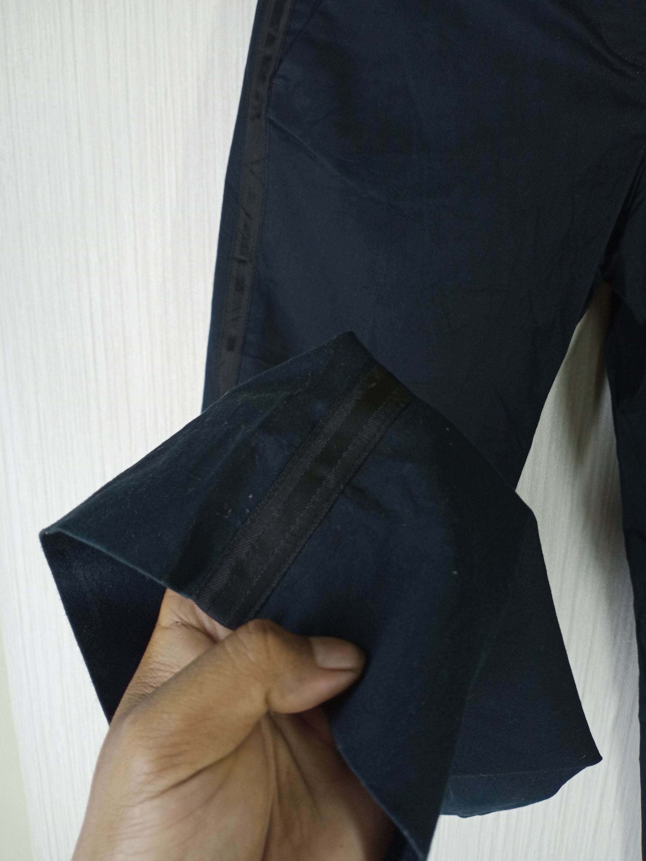 Helmut Lang 90s Helmut Lang Black Pants Trousers Size US 30 / EU 46 - 7 Thumbnail