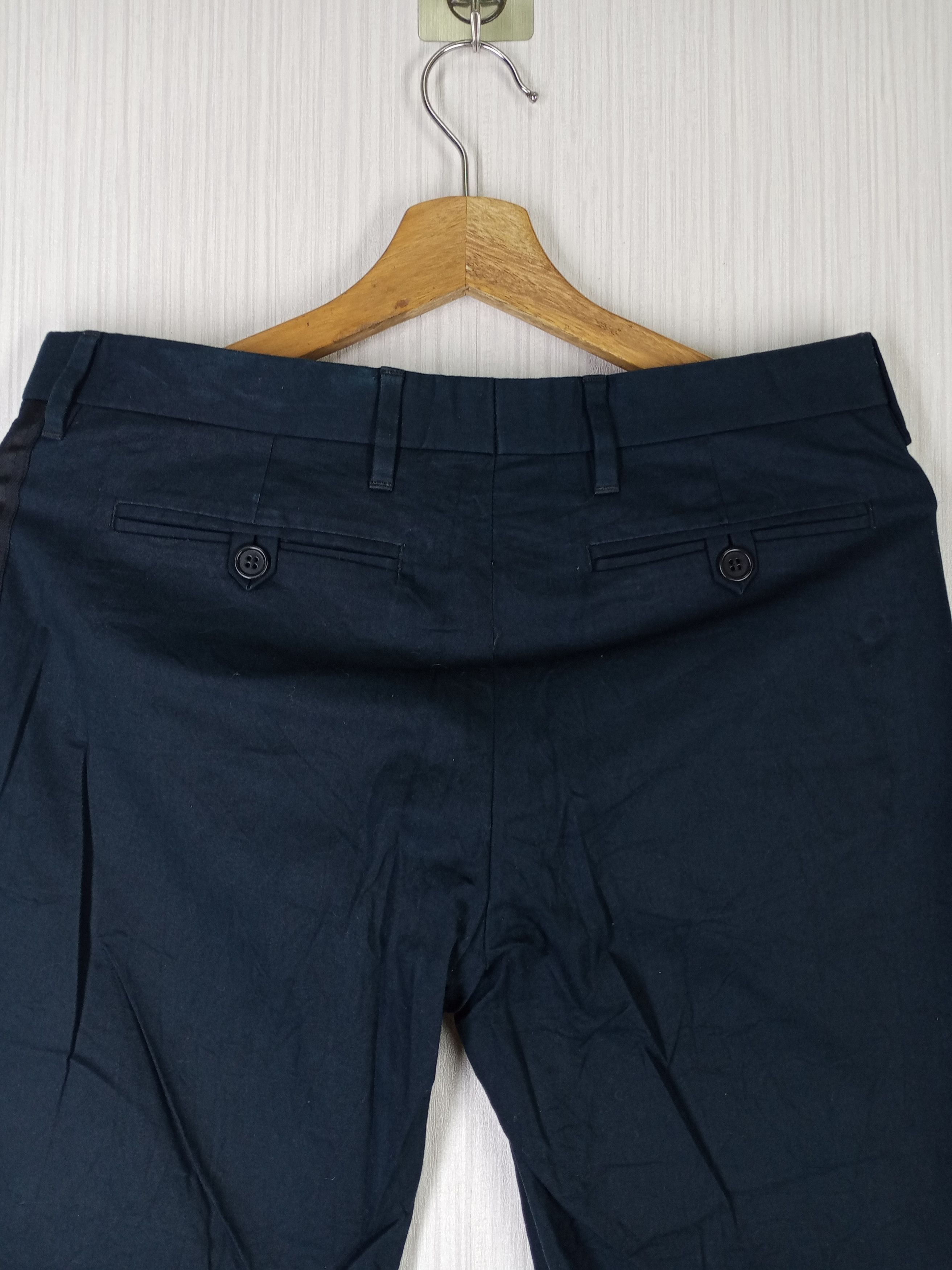 Helmut Lang 90s Helmut Lang Black Pants Trousers Size US 30 / EU 46 - 11 Thumbnail