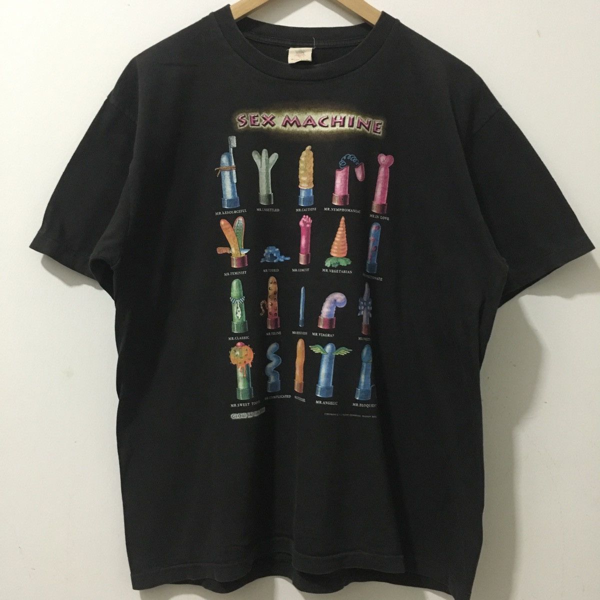 Vintage Vintage x Sex Machine tshirt Glow in the dark Size US L / EU 52-54 / 3 - 1 Thumbnail