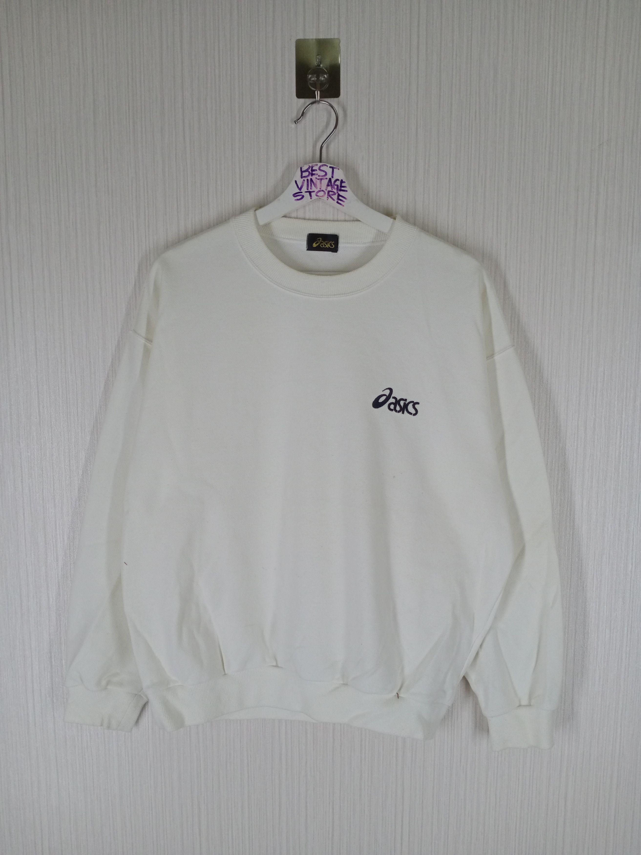 Asics Vintage 90s ASICS Sweatshirt crewneck Size US L / EU 52-54 / 3 - 2 Thumbnail