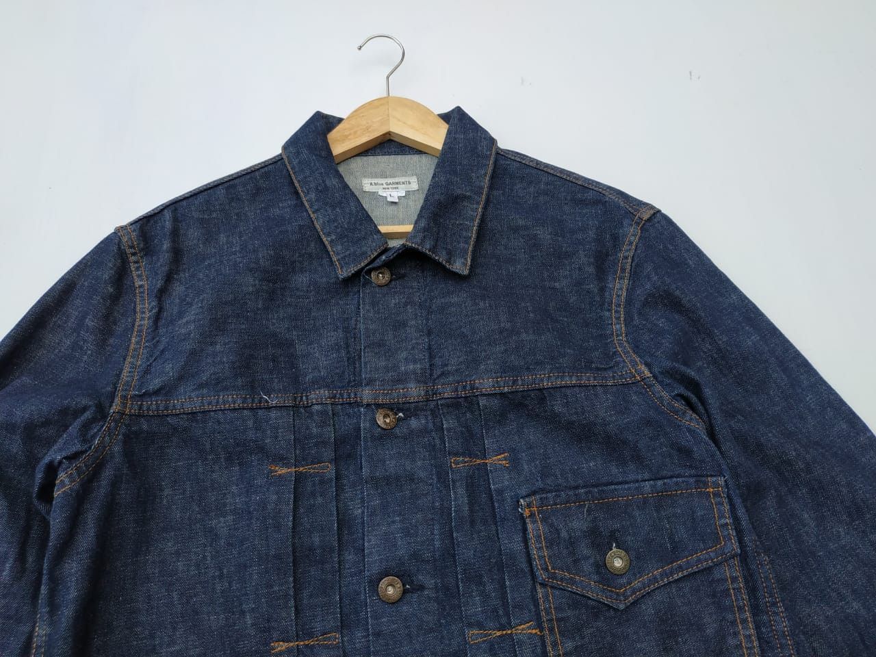 Aspesi Aspesi Type I Denim Jacket Size US M / EU 48-50 / 2 - 7 Thumbnail