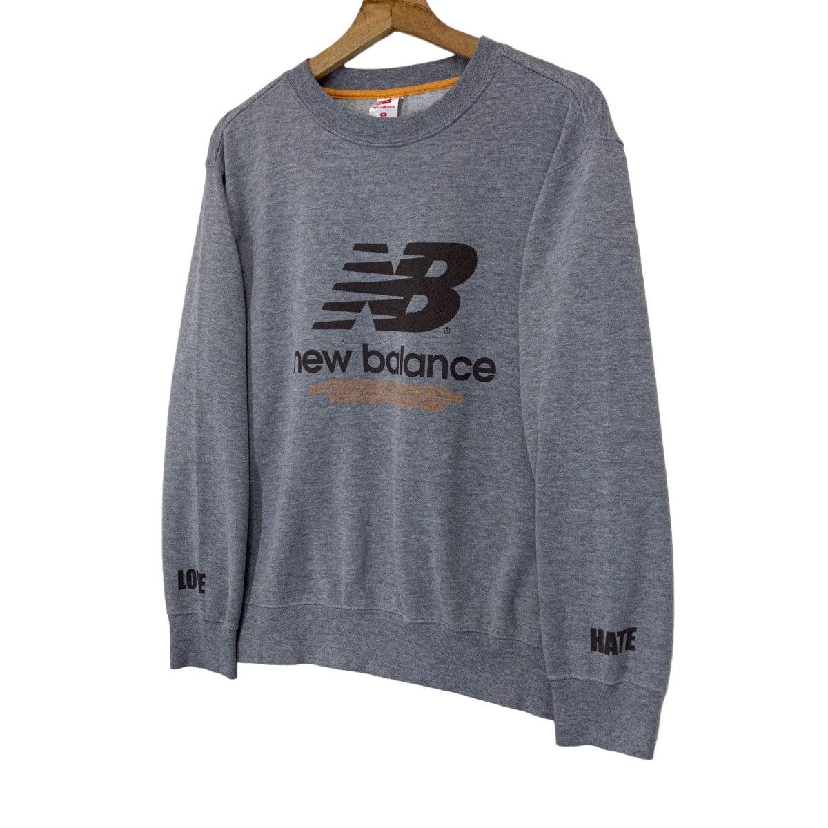 New Balance × Vintage Vintage New Balance Big Logo Printed Crewneck Sweatshirt Size US M / EU 48-50 / 2 - 3 Thumbnail