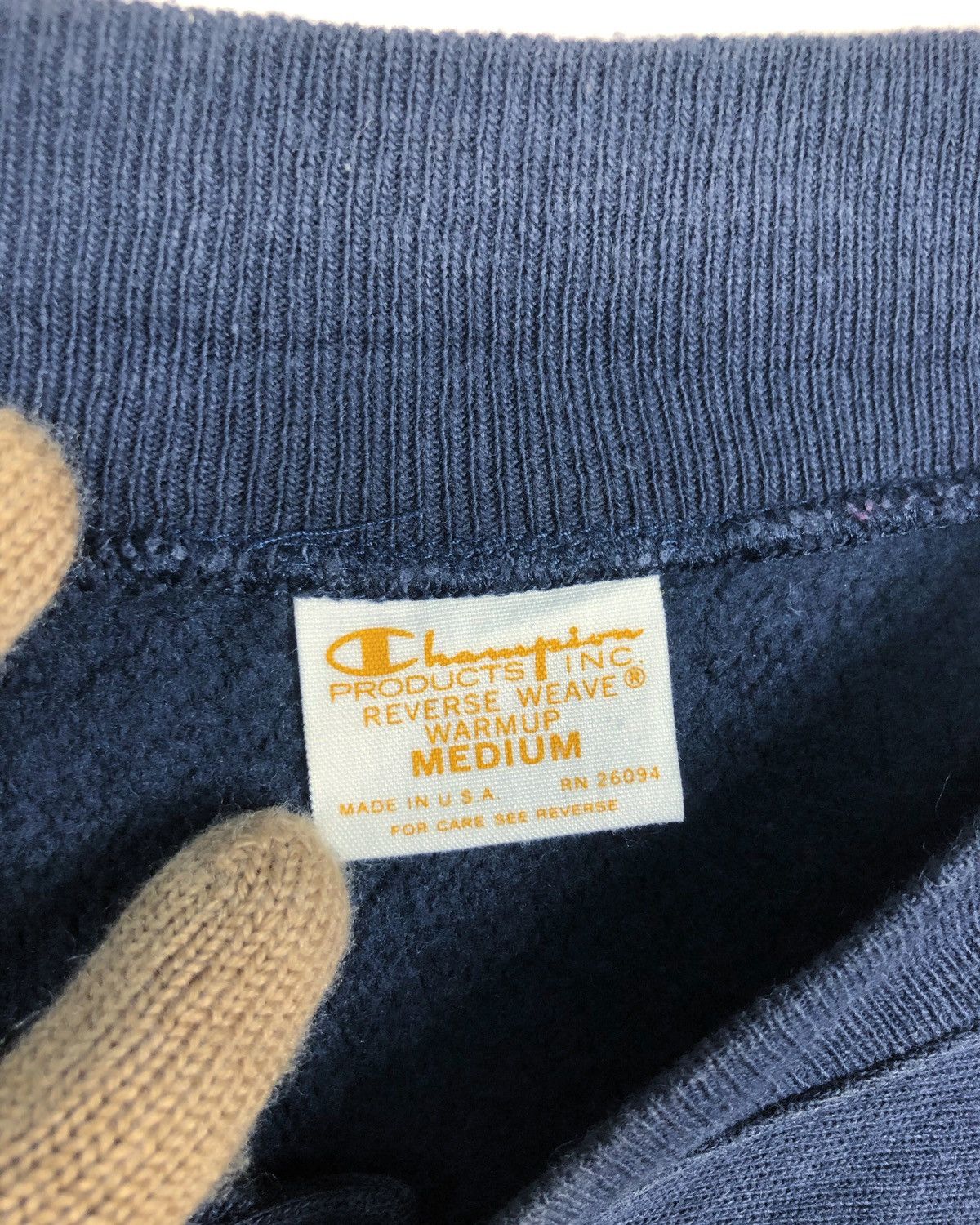 Champion Vintage Champion Reverse Weave Button Sweatshirt Made in USA Size US M / EU 48-50 / 2 - 7 Thumbnail