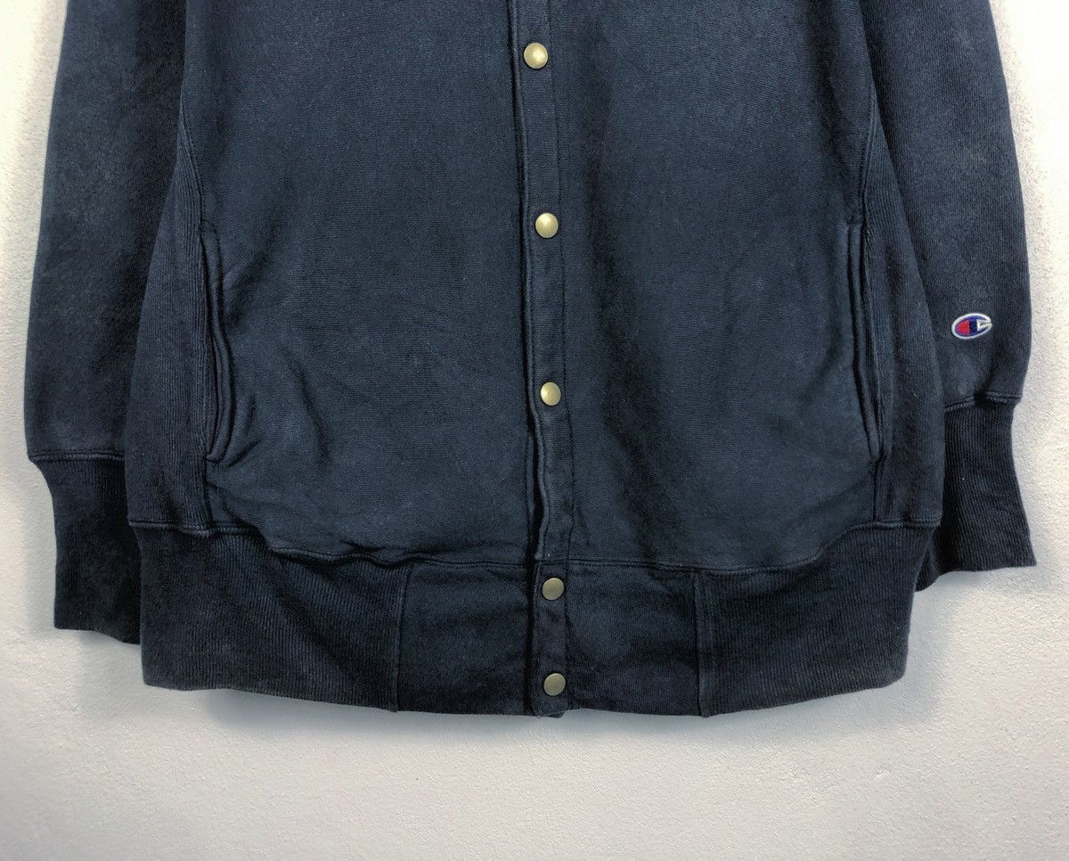 Champion Vintage Champion Reverse Weave Button Sweatshirt Made in USA Size US M / EU 48-50 / 2 - 3 Thumbnail