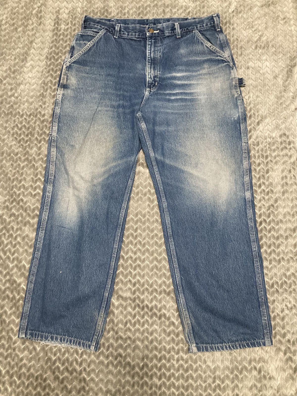 Carhartt Blue Carhartt Carpenter Jeans Size US 36 / EU 52 - 1 Thumbnail
