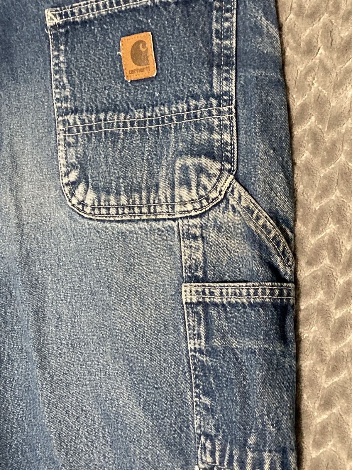 Carhartt Blue Carhartt Carpenter Jeans Size US 36 / EU 52 - 4 Thumbnail