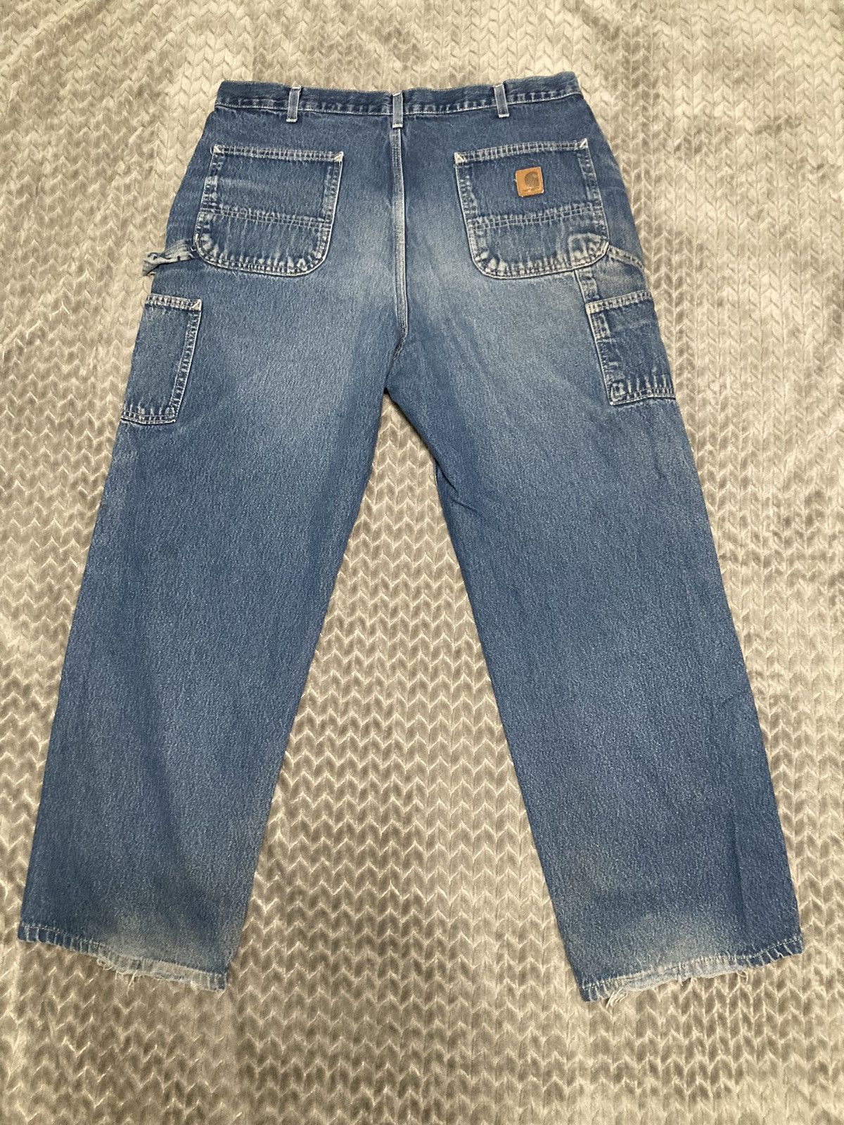 Carhartt Blue Carhartt Carpenter Jeans Size US 36 / EU 52 - 3 Thumbnail