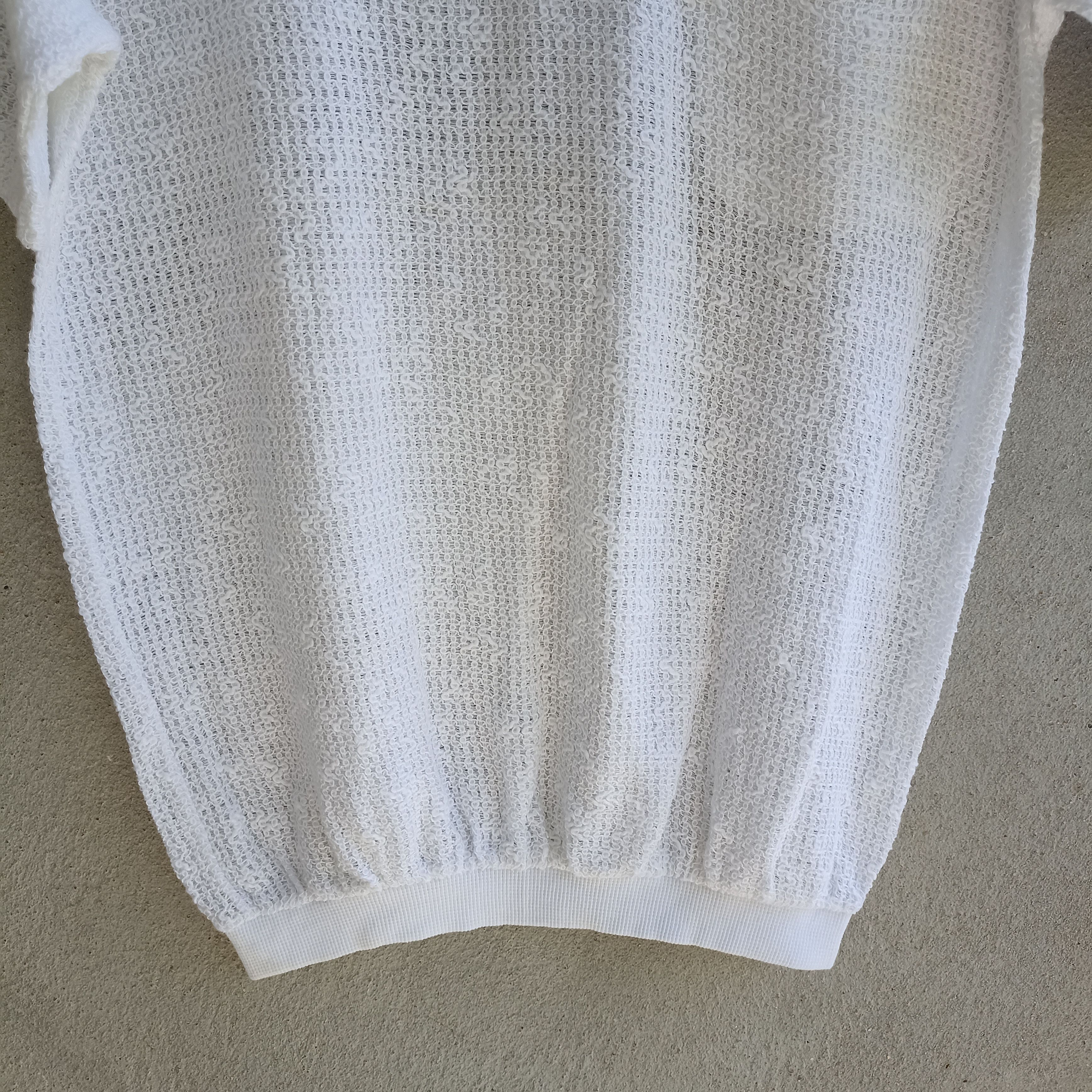 Japanese Brand × Springfield × Vintage Bob Lobi White T-shirt Knitting Size US M / EU 48-50 / 2 - 3 Thumbnail