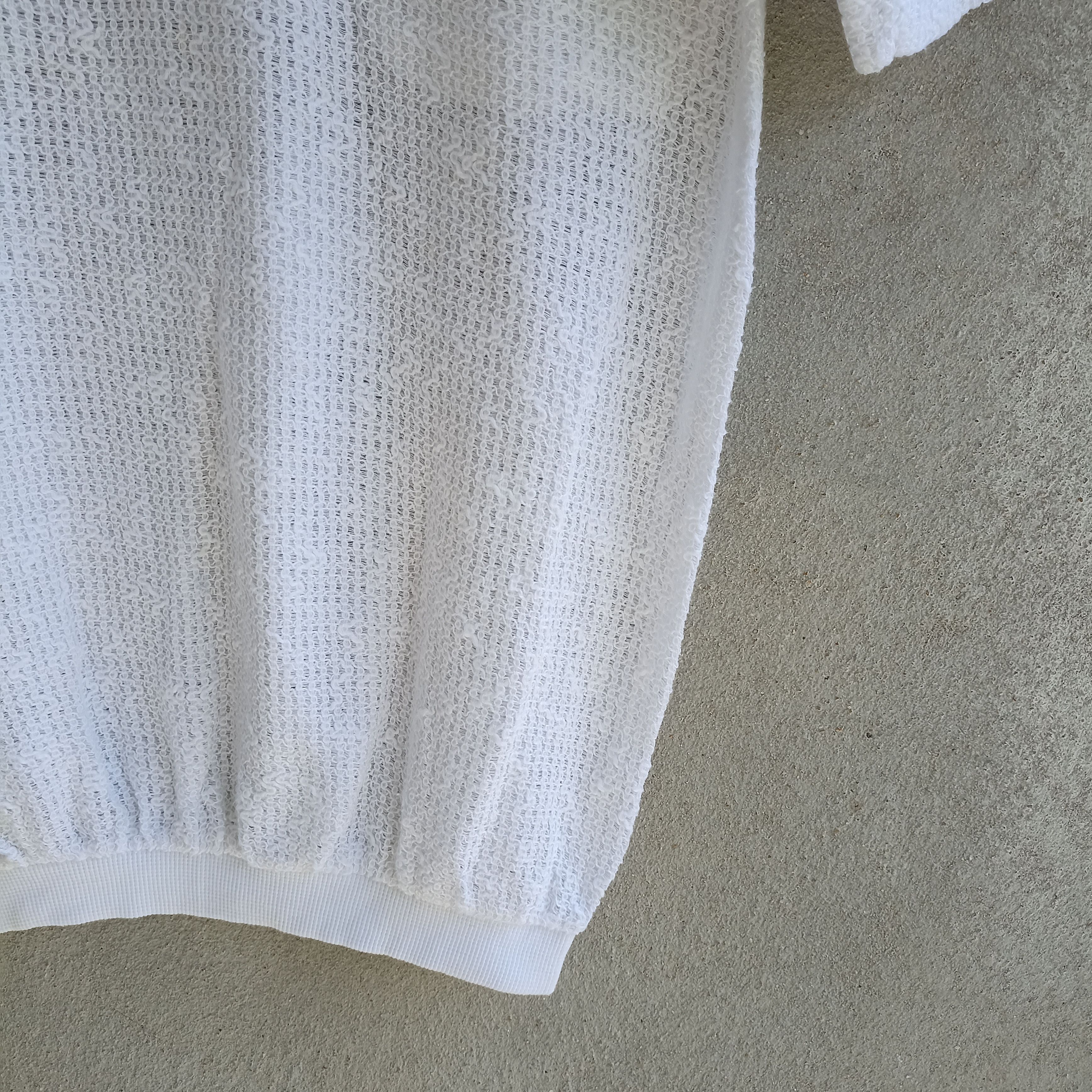 Japanese Brand × Springfield × Vintage Bob Lobi White T-shirt Knitting Size US M / EU 48-50 / 2 - 7 Thumbnail