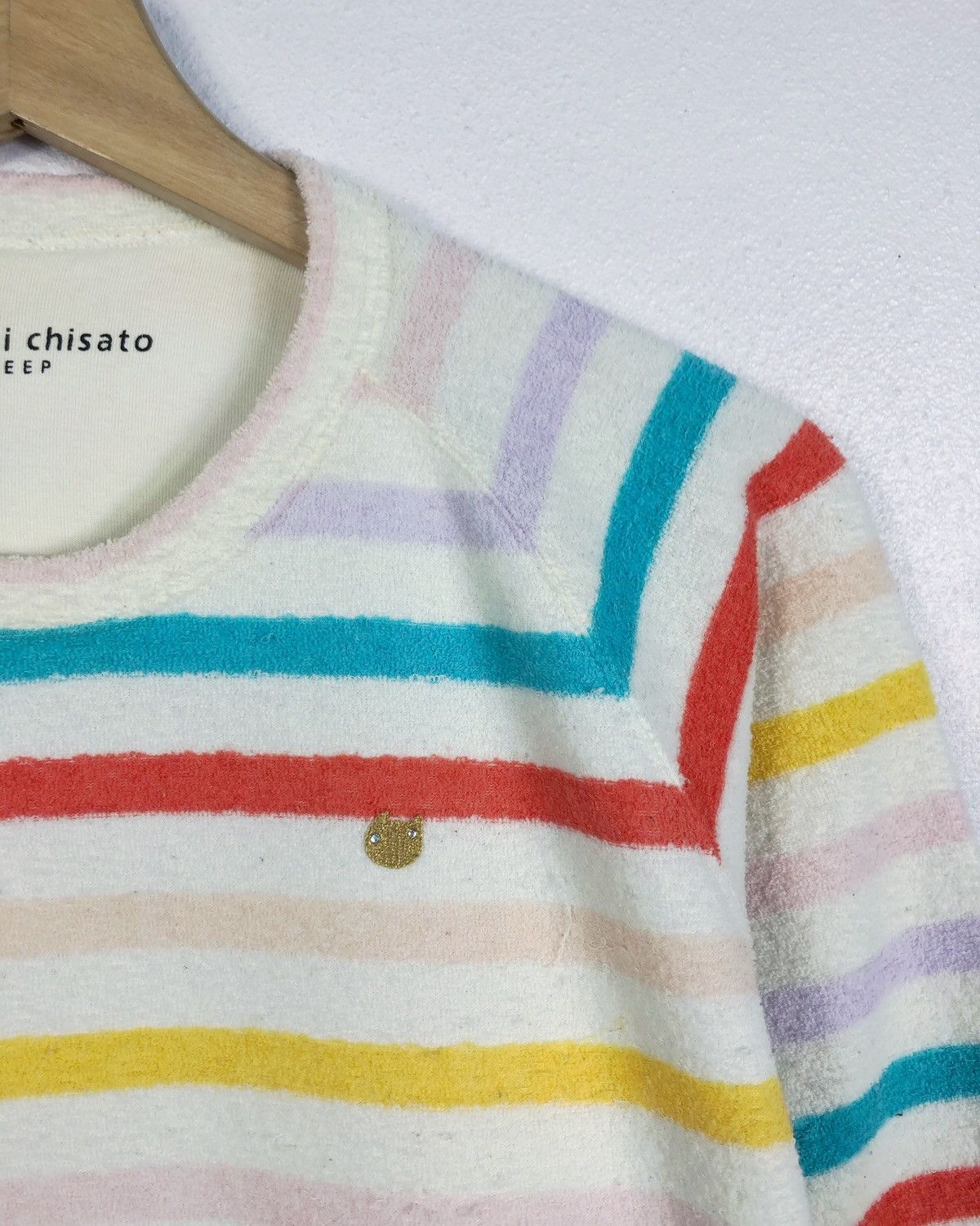 Issey Miyake × Japanese Brand × Tsumori Chisato Rare Tsumori Chisato Sleep Multicolor Jumper Sweatshirt Size US M / EU 48-50 / 2 - 3 Thumbnail