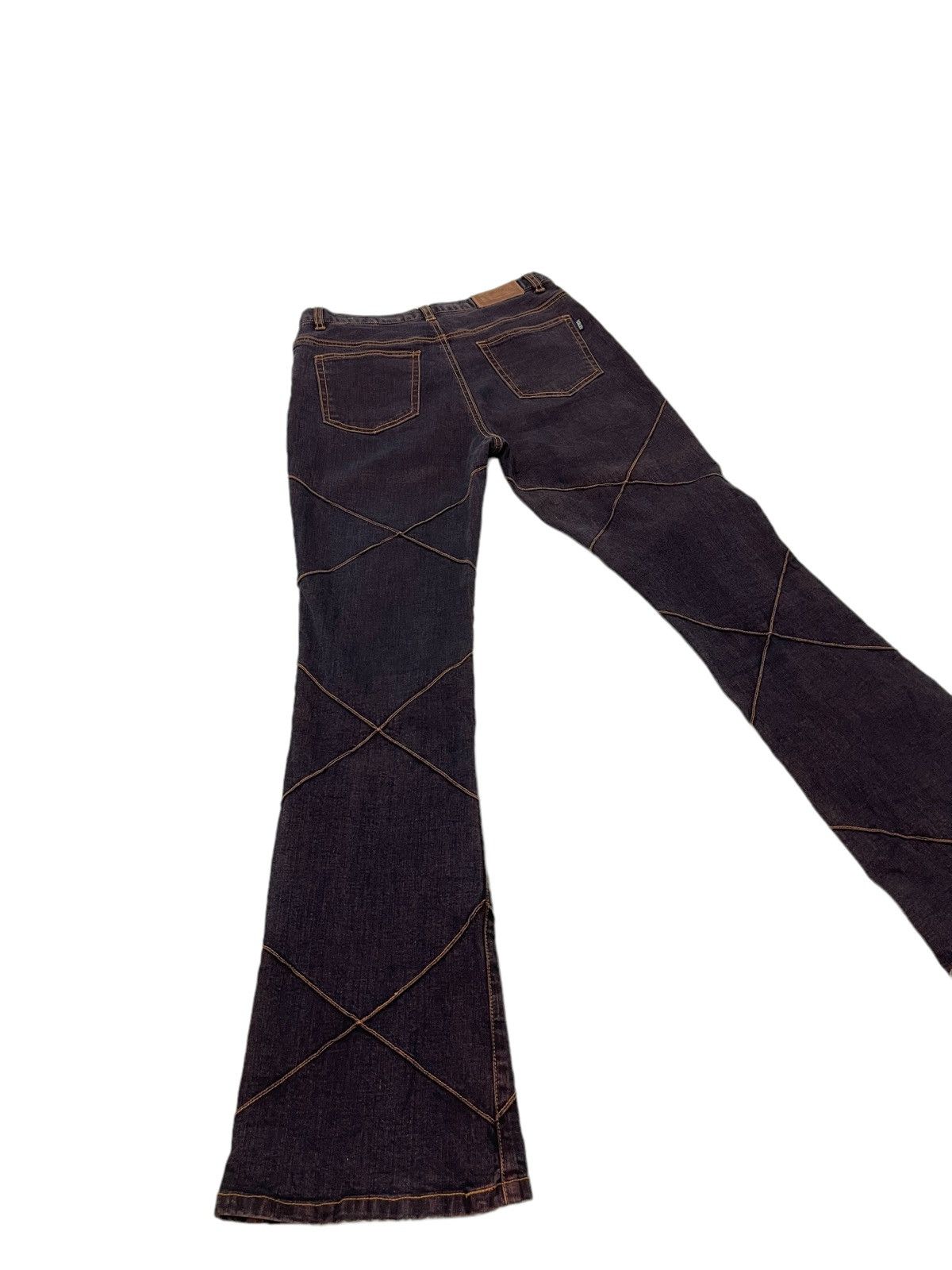 Japanese Brand Flare Jeans Fox Trot Stretch Denim Hagi Style Boot Cut 1🟦4 Size US 29 - 12 Thumbnail