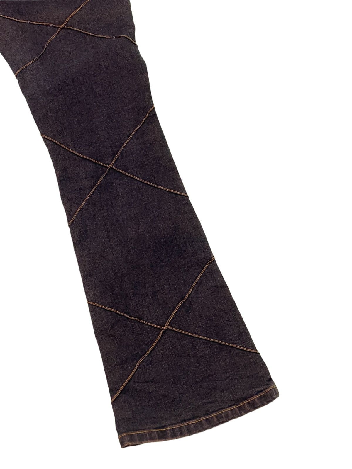 Japanese Brand Flare Jeans Fox Trot Stretch Denim Hagi Style Boot Cut 1🟦4 Size US 29 - 15 Thumbnail