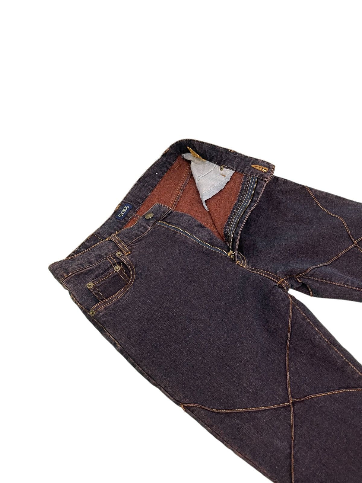 Japanese Brand Flare Jeans Fox Trot Stretch Denim Hagi Style Boot Cut 1🟦4 Size US 29 - 10 Thumbnail