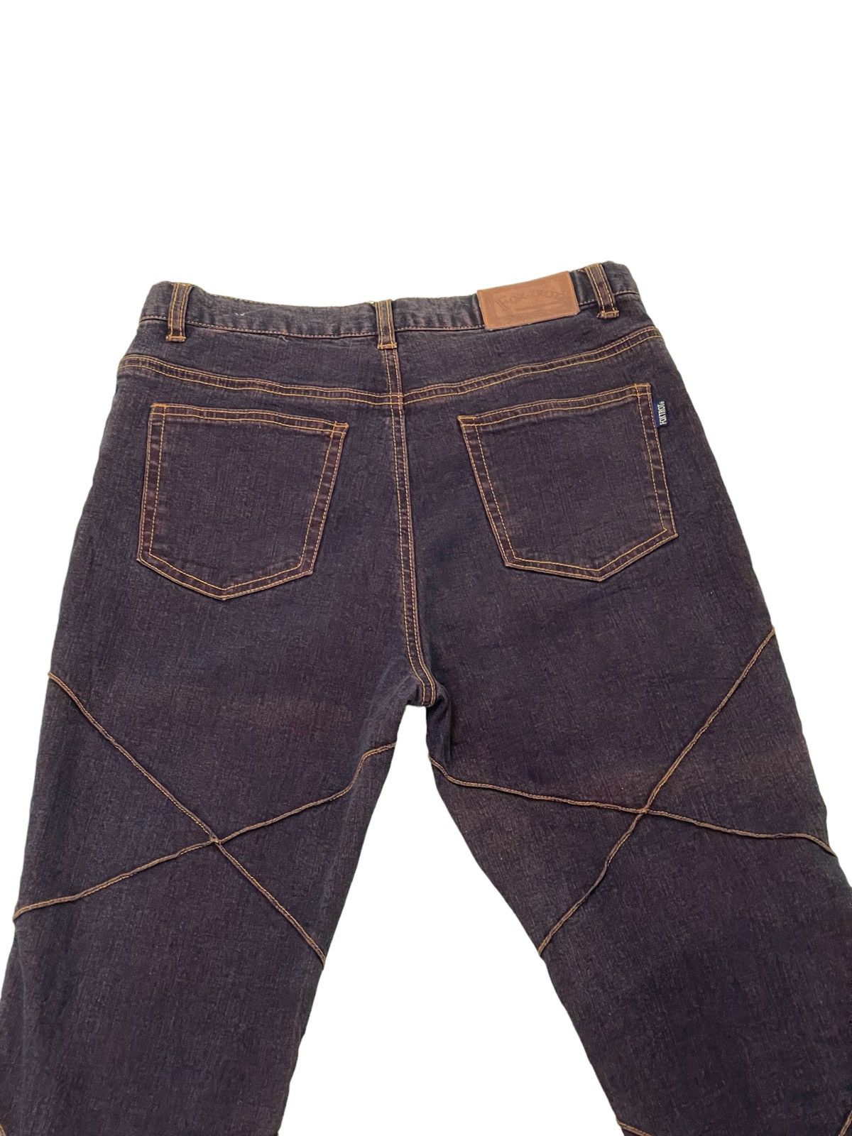 Japanese Brand Flare Jeans Fox Trot Stretch Denim Hagi Style Boot Cut 1🟦4 Size US 29 - 18 Thumbnail
