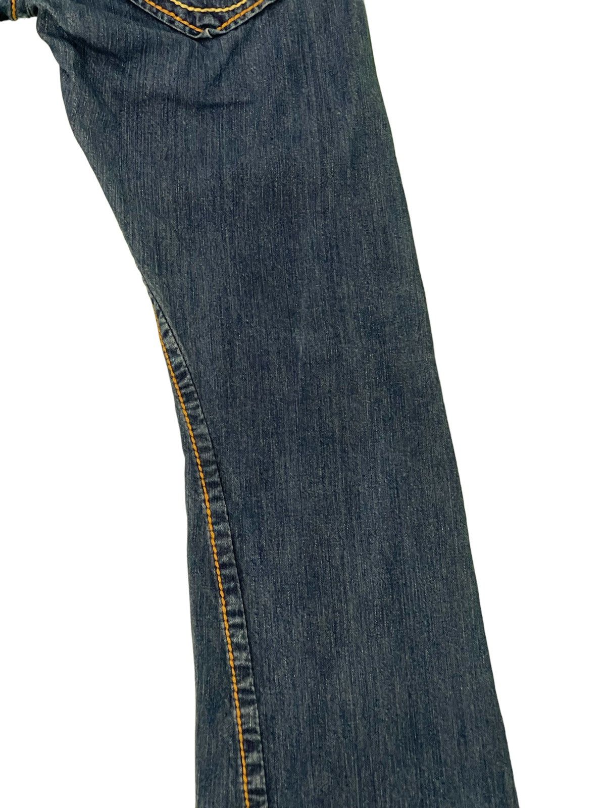 Japanese Brand Flare Jeans True Religion USA Low Rise Boot Cut Denim 2🟦4 Size US 30 / EU 46 - 6 Thumbnail