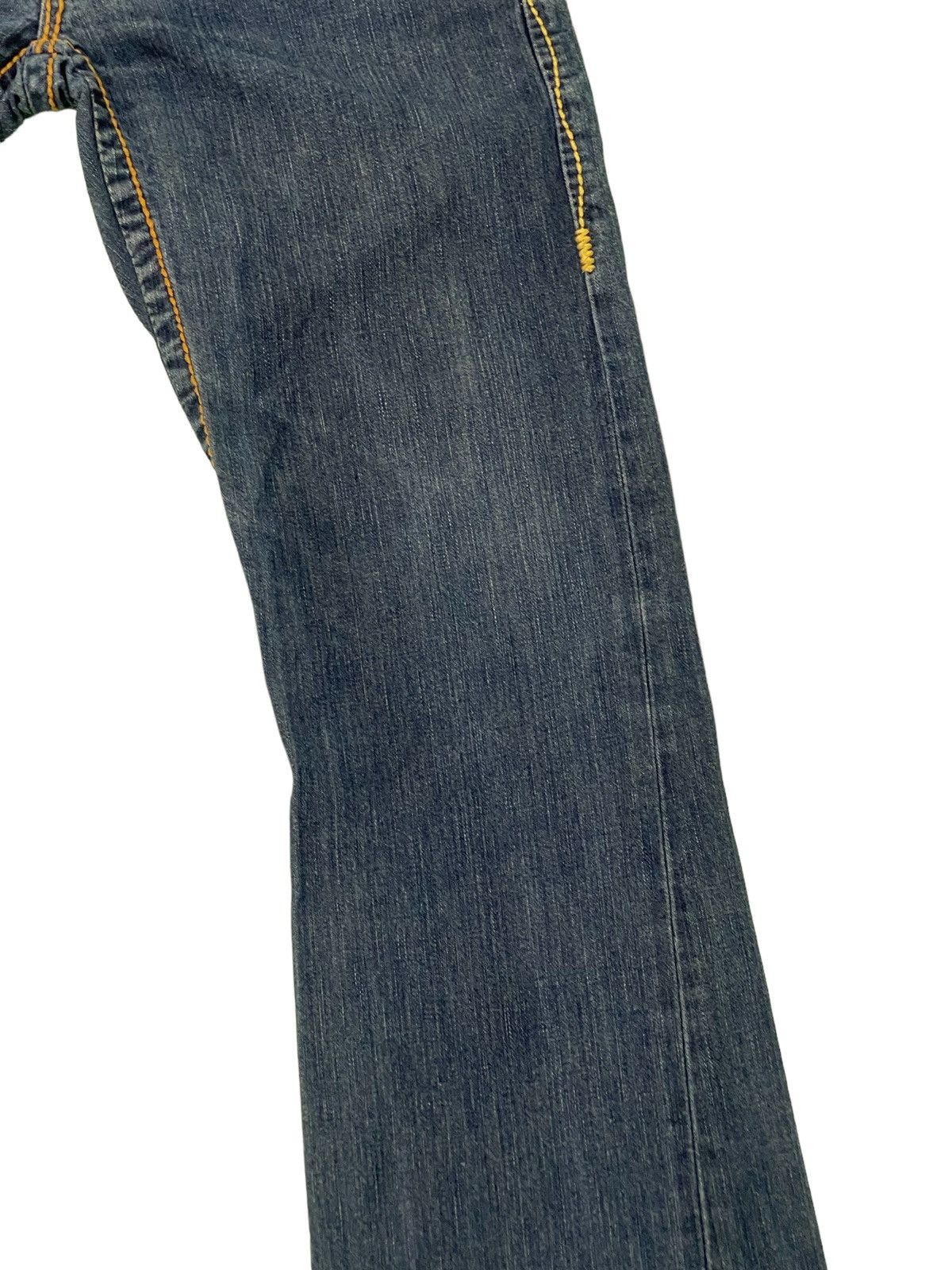 Japanese Brand Flare Jeans True Religion USA Low Rise Boot Cut Denim 2🟦4 Size US 30 / EU 46 - 16 Thumbnail