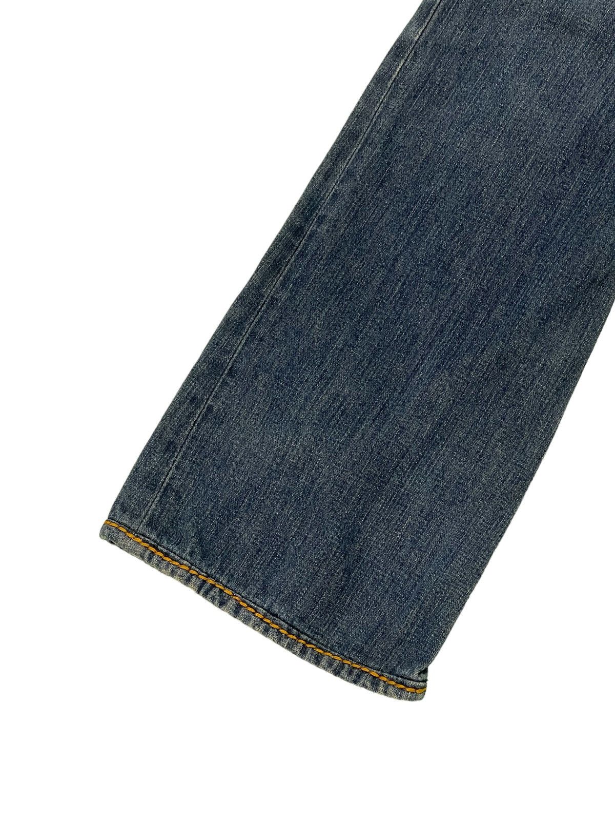 Japanese Brand Flare Jeans True Religion USA Low Rise Boot Cut Denim 2🟦4 Size US 30 / EU 46 - 15 Thumbnail