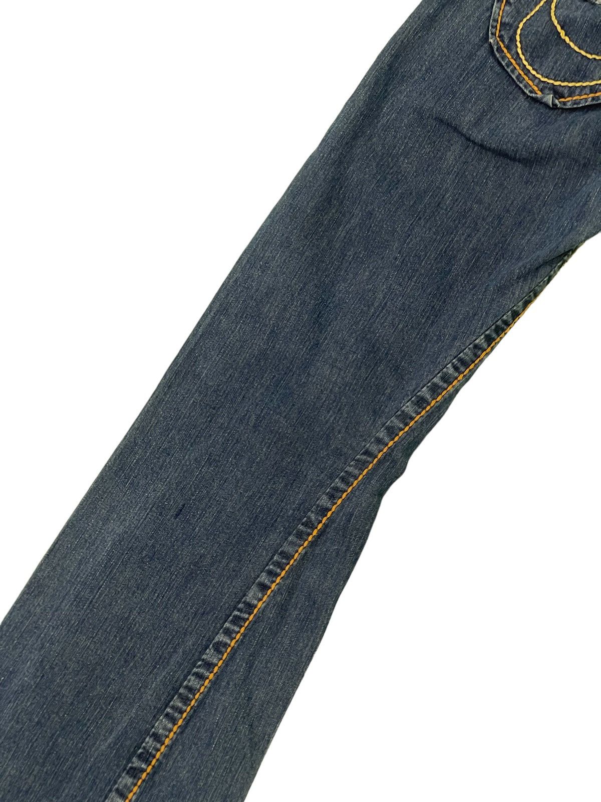 Japanese Brand Flare Jeans True Religion USA Low Rise Boot Cut Denim 2🟦4 Size US 30 / EU 46 - 7 Thumbnail