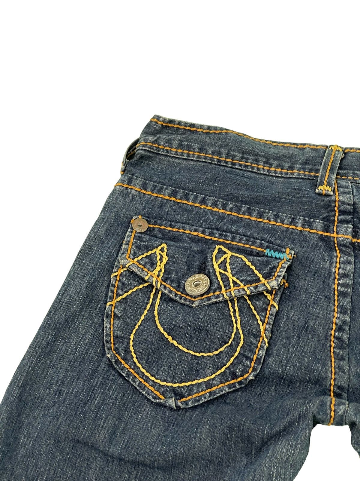 Japanese Brand Flare Jeans True Religion USA Low Rise Boot Cut Denim 2🟦4 Size US 30 / EU 46 - 8 Thumbnail