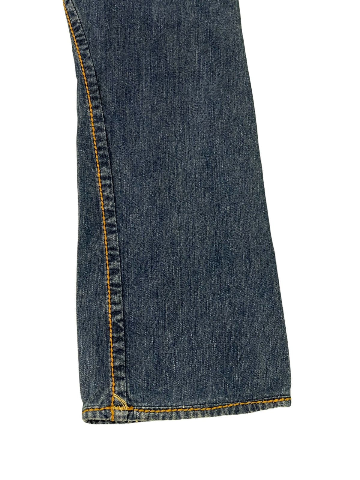 Japanese Brand Flare Jeans True Religion USA Low Rise Boot Cut Denim 2🟦4 Size US 30 / EU 46 - 4 Thumbnail