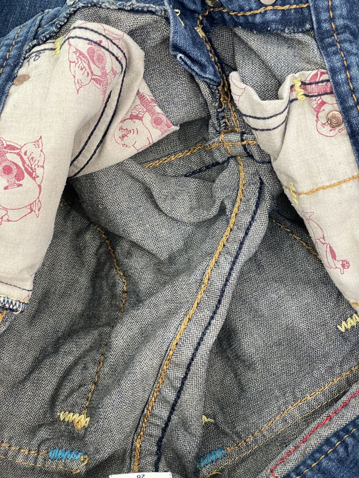 Japanese Brand Flare Jeans True Religion USA Low Rise Boot Cut Denim 2🟦4 Size US 30 / EU 46 - 24 Thumbnail