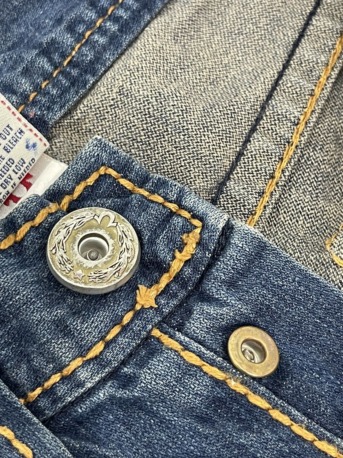 Japanese Brand Flare Jeans True Religion USA Low Rise Boot Cut Denim 2🟦4 Size US 30 / EU 46 - 21 Thumbnail