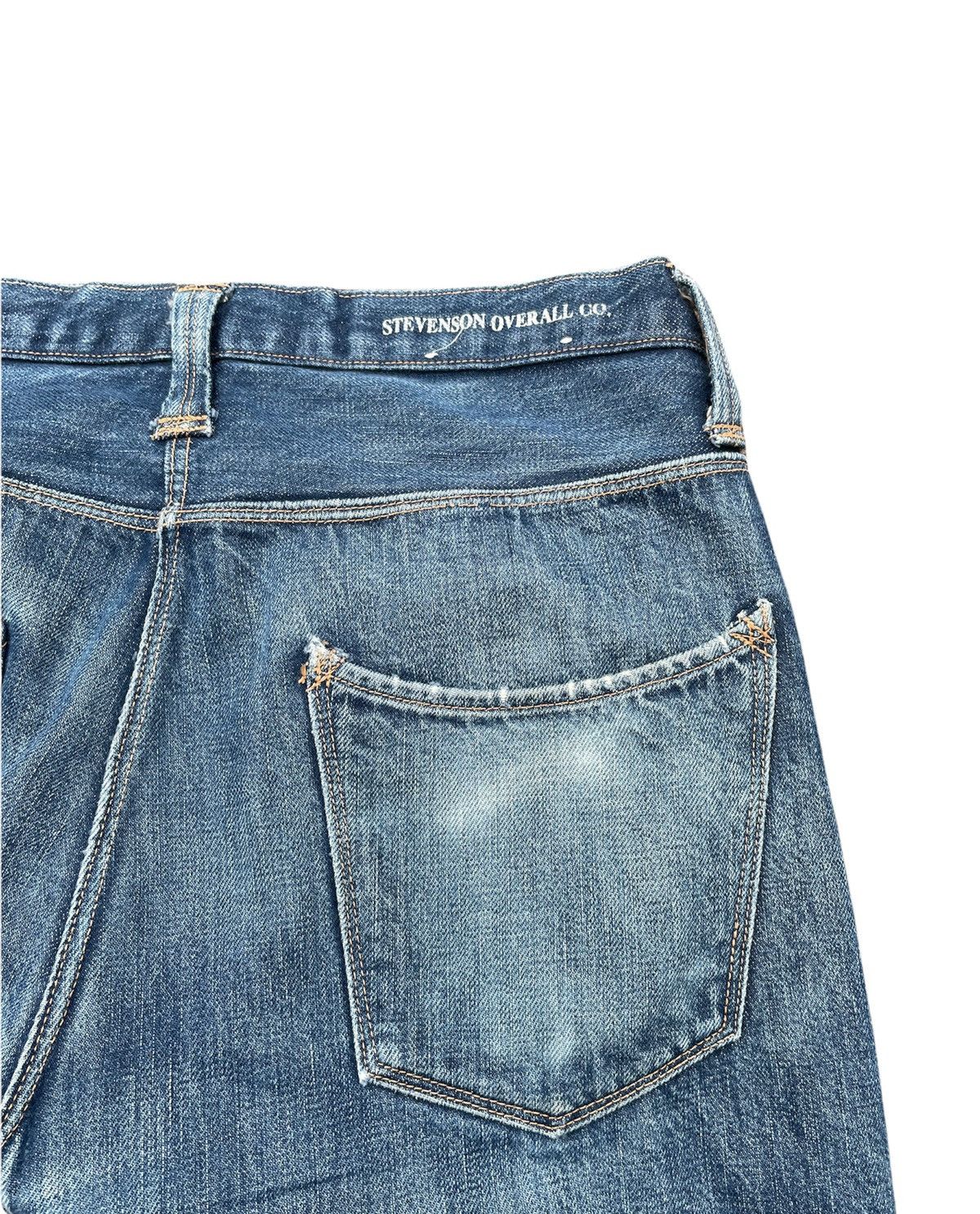Japanese Brand Stevenson Overall Co Selvedge Denim Size US 31 - 11 Thumbnail