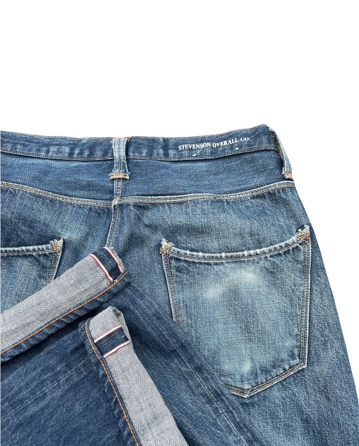 Japanese Brand Stevenson Overall Co Selvedge Denim Size US 31 - 12 Thumbnail