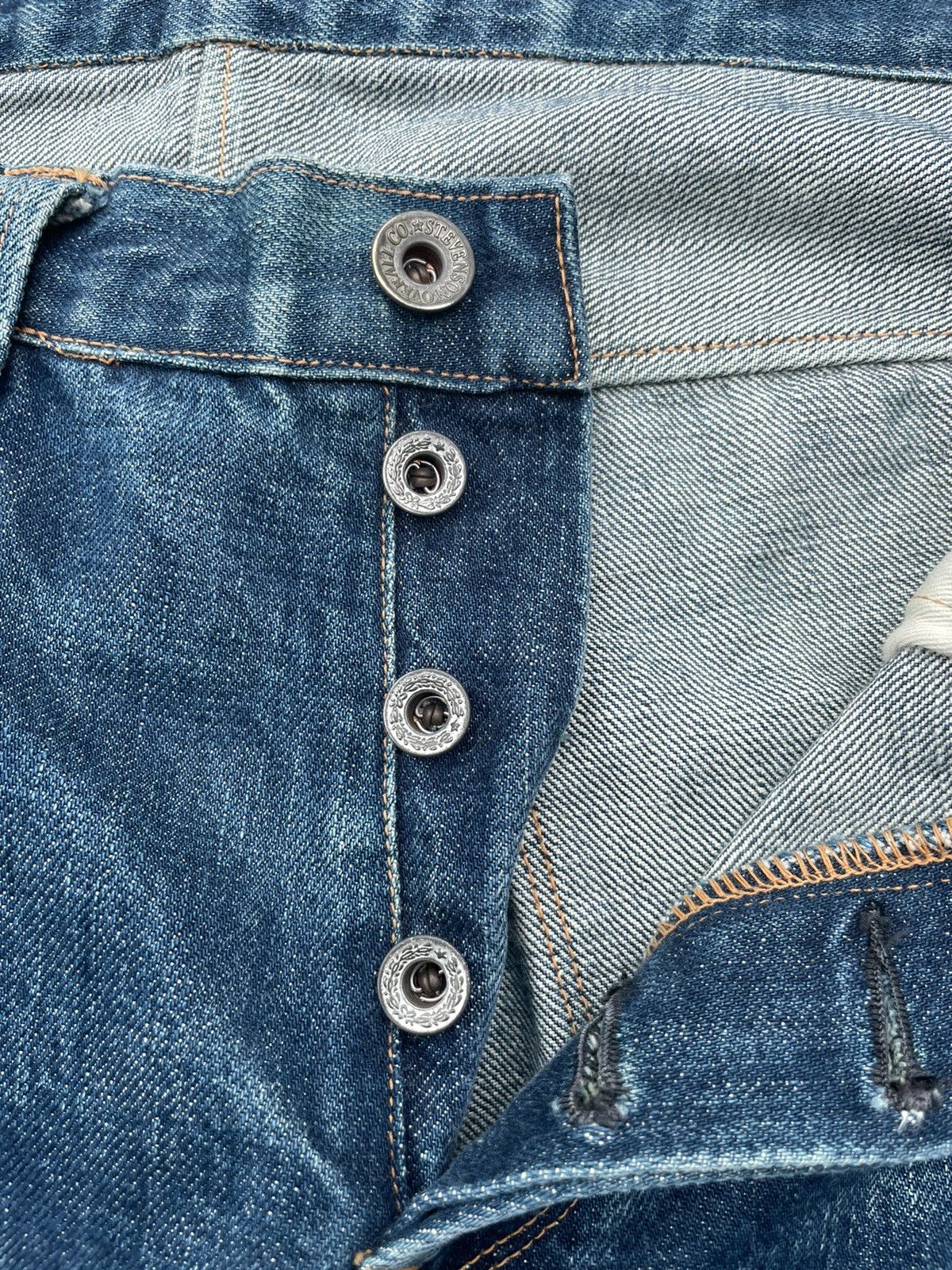 Japanese Brand Stevenson Overall Co Selvedge Denim Size US 31 - 19 Thumbnail